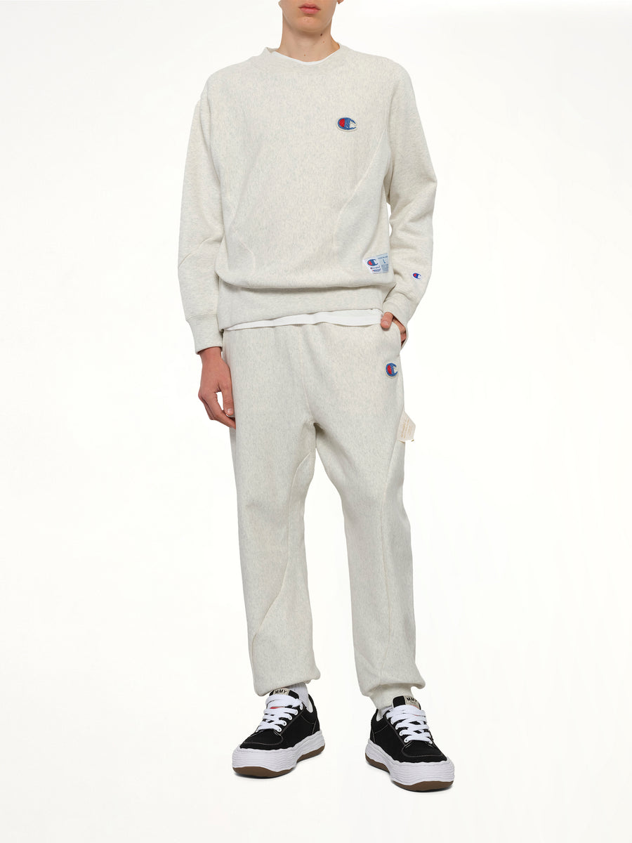 Undercover X Champion Sweatshirt in Oatmeal