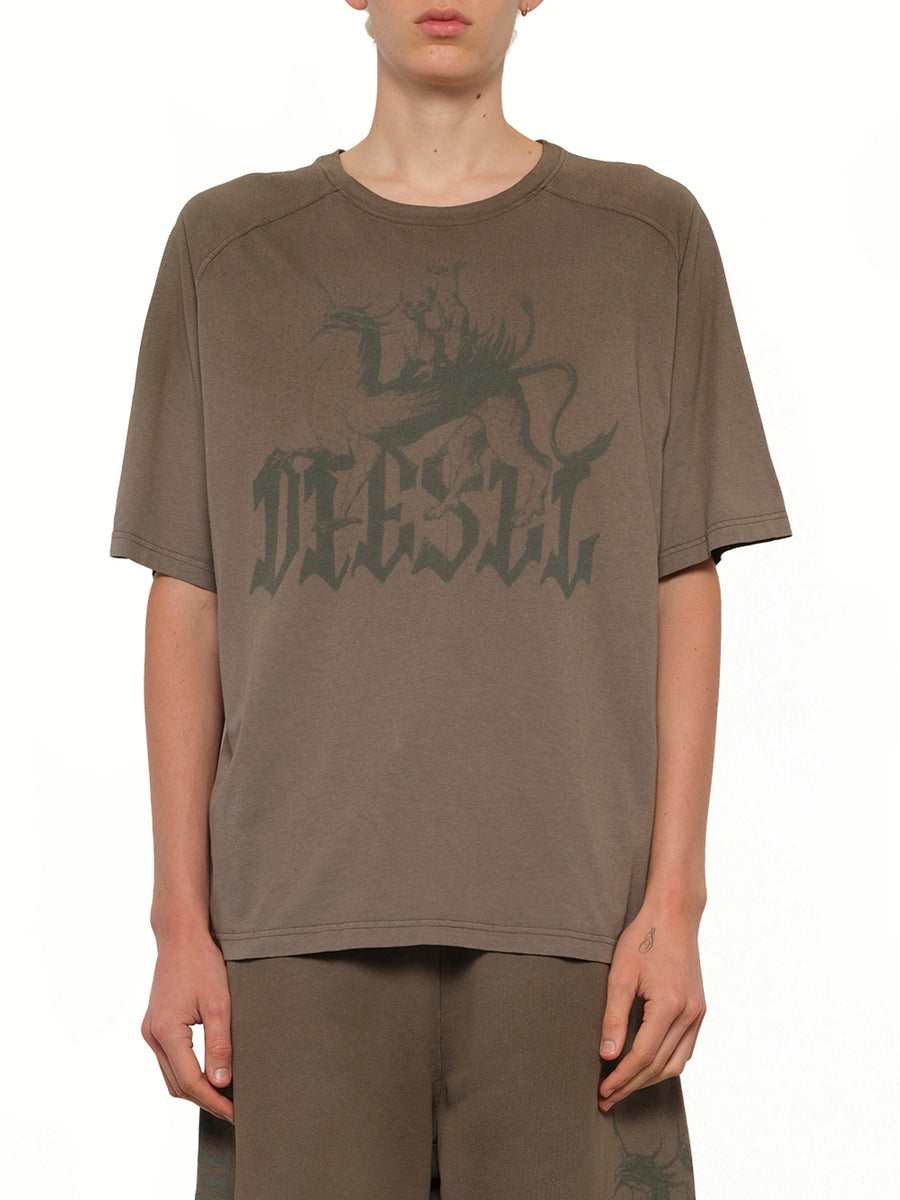 T-JUSSI-A T-Shirt in Brown