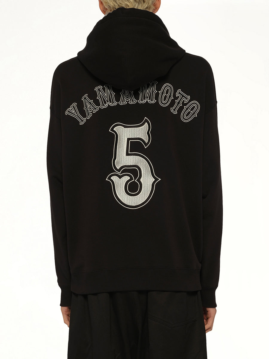 Elite 5 Graphics Hoodie in Black