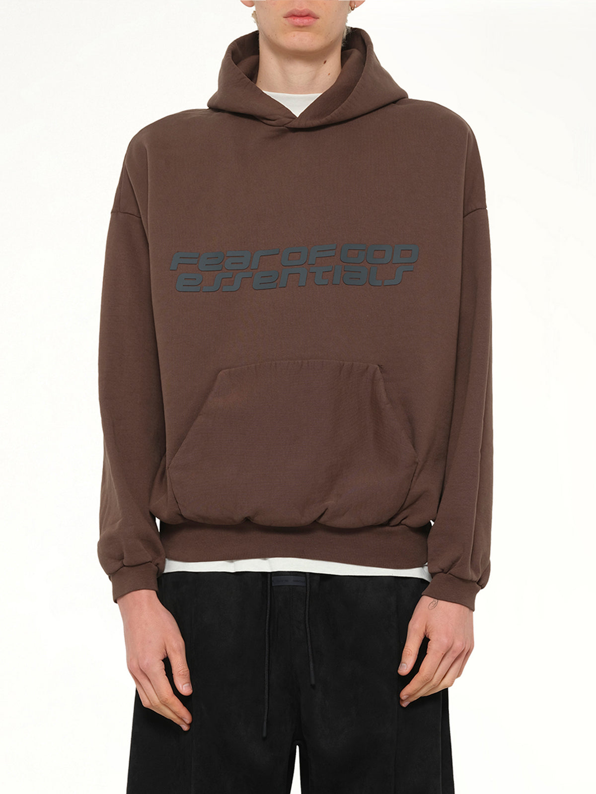 90's Hoodie in Brown
