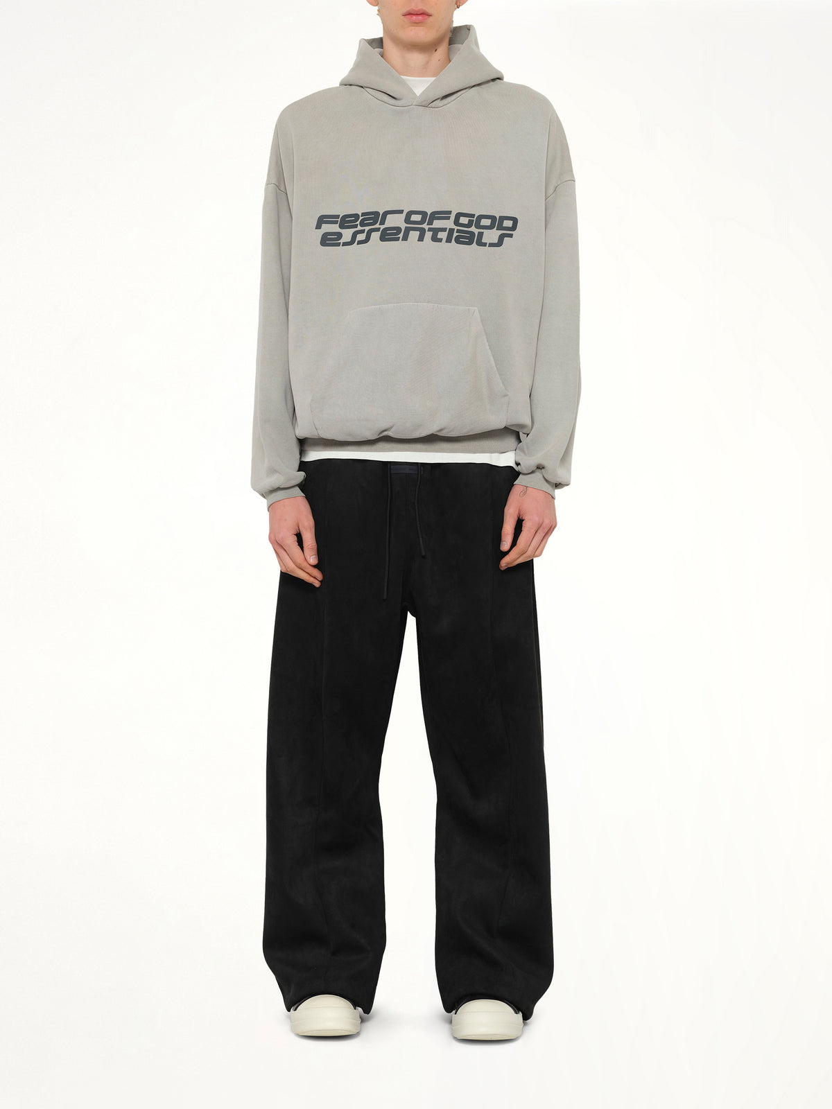 90's Hoodie in Smoke Grey
