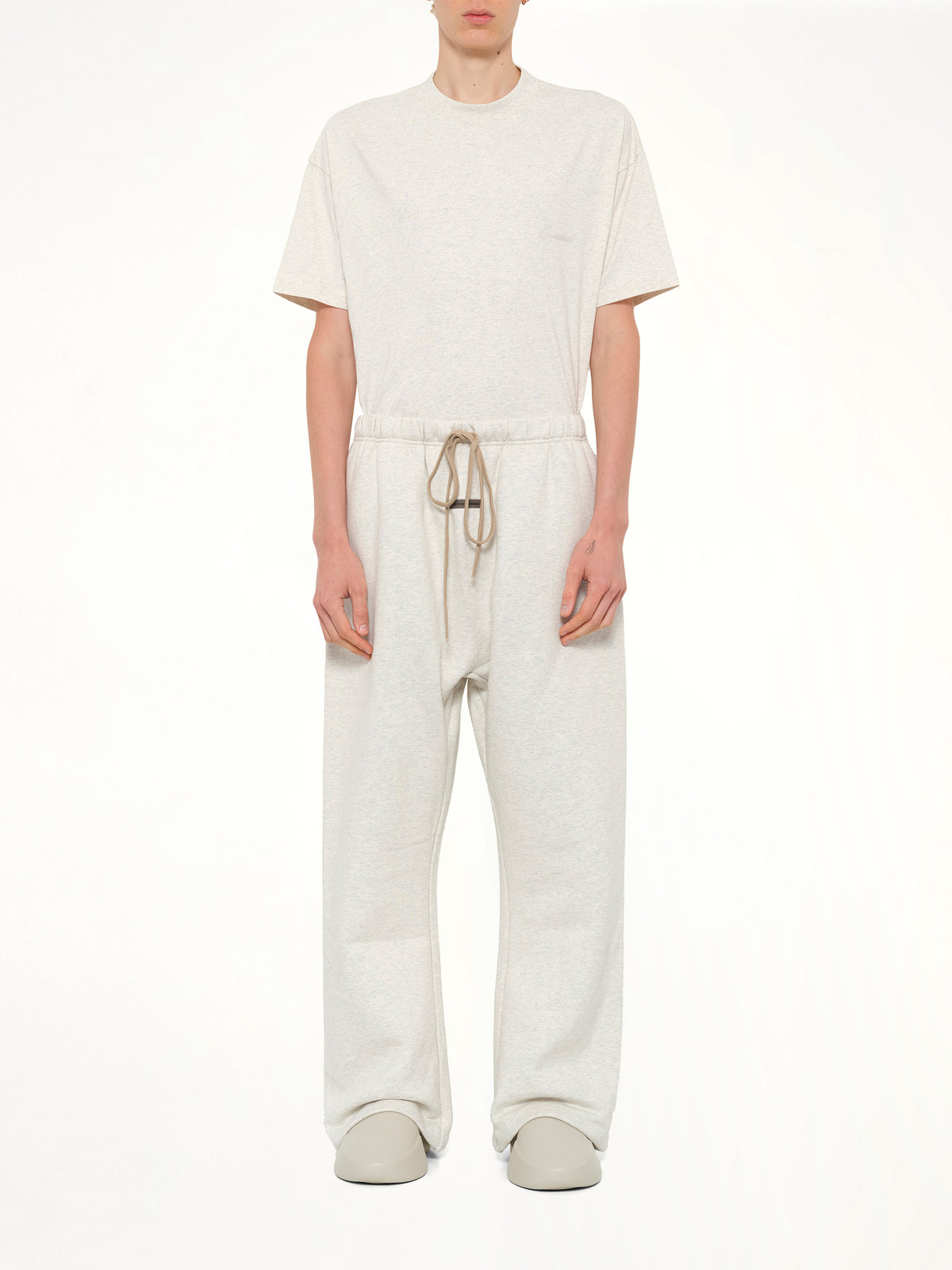 Flare Sweatpant in Oatmeal Heather