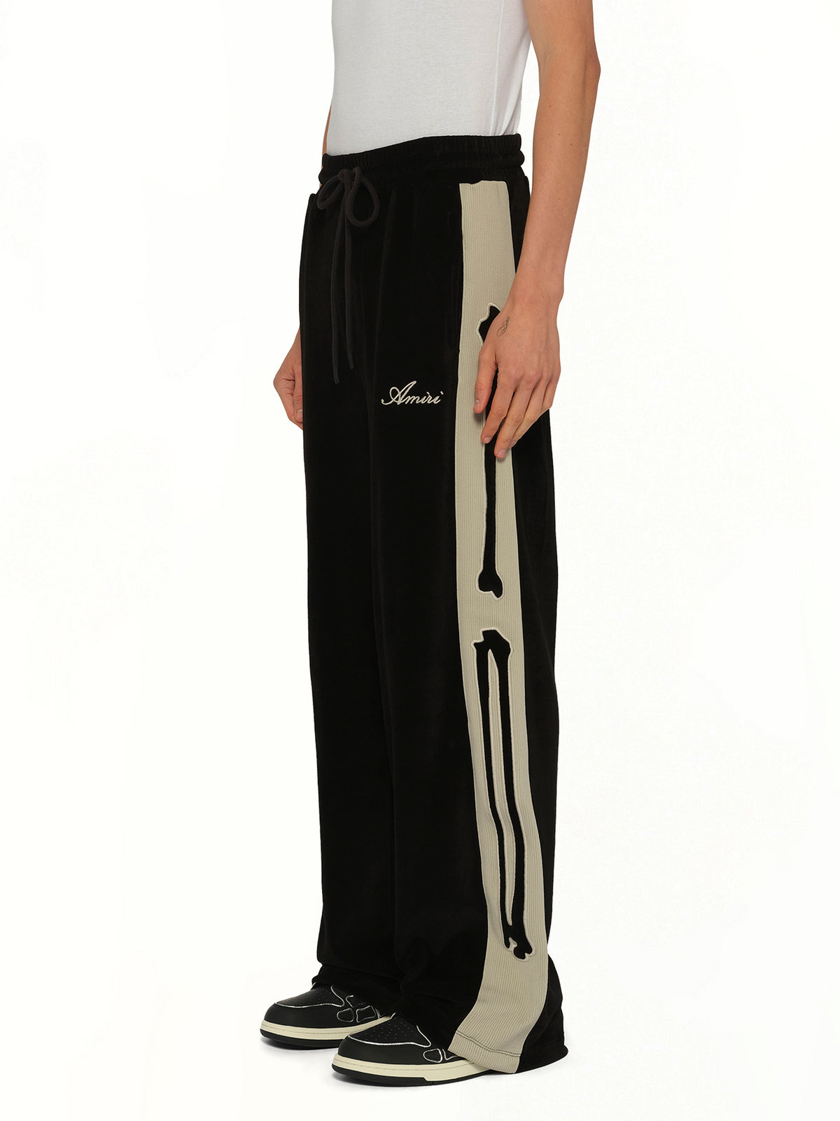 Bones Track Pant in Black