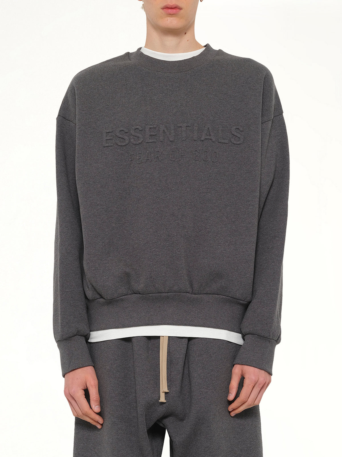 Classic Crewneck Sweatshirt in Charcoal Heather