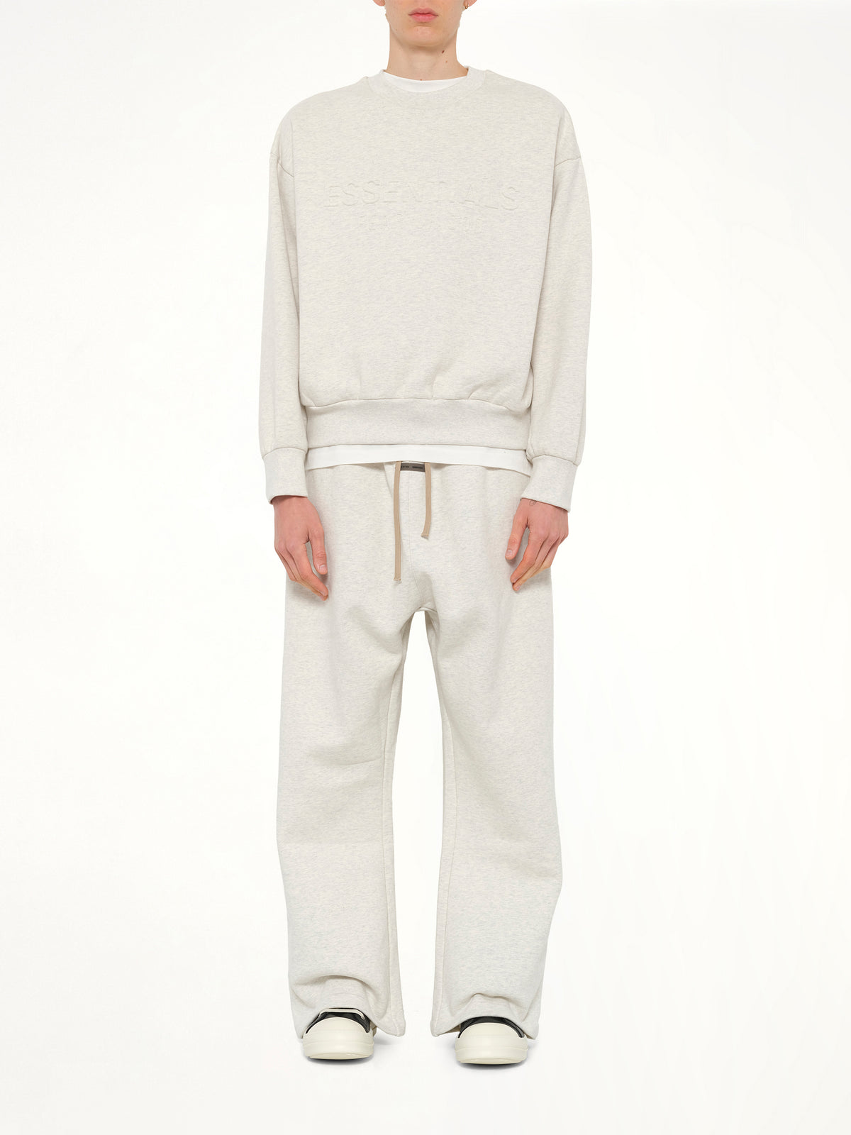 Classic Crewneck Sweatshirt in Oatmeal Heather