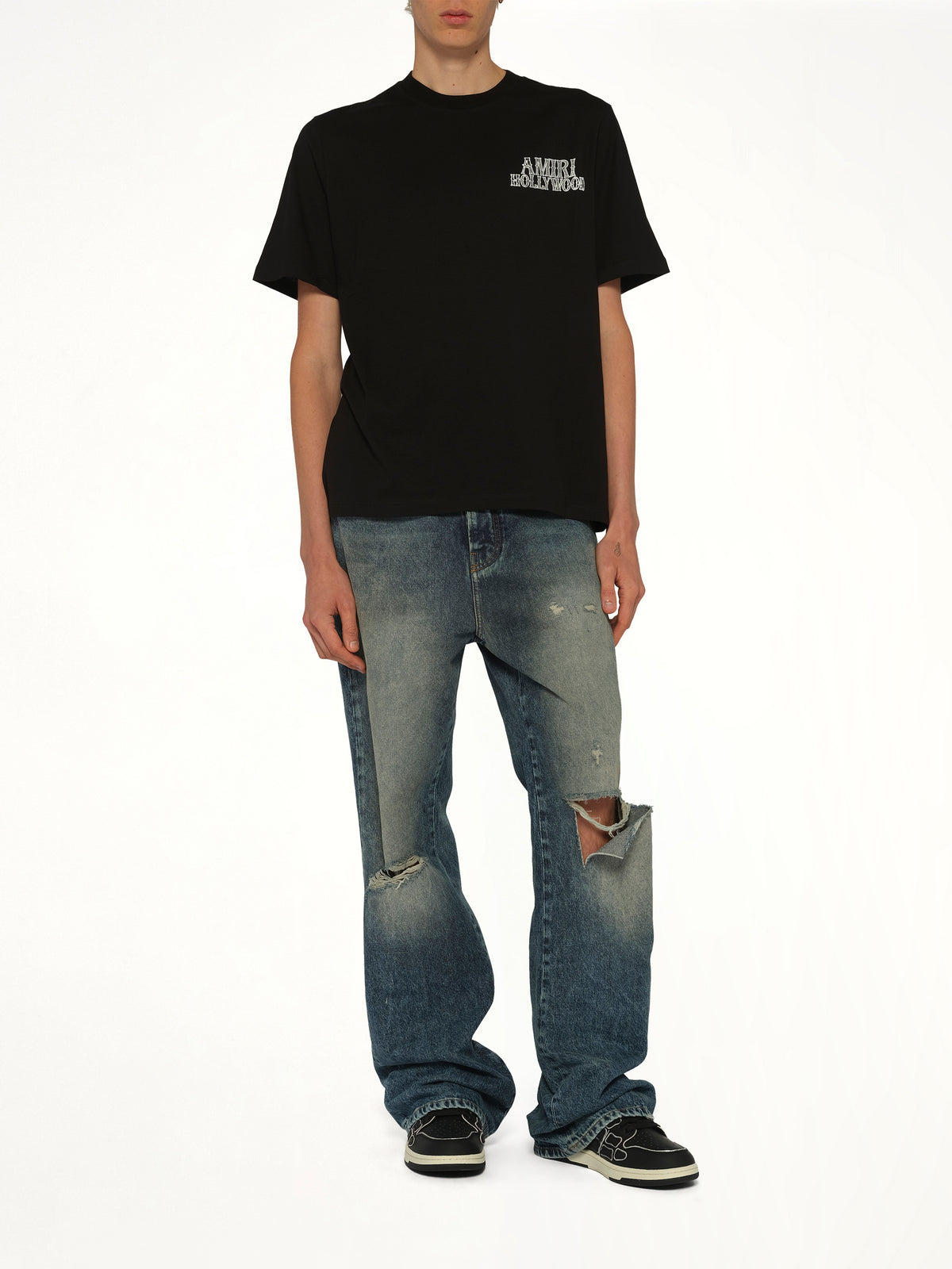 Amiri Hollywood City T-Shirt in Black