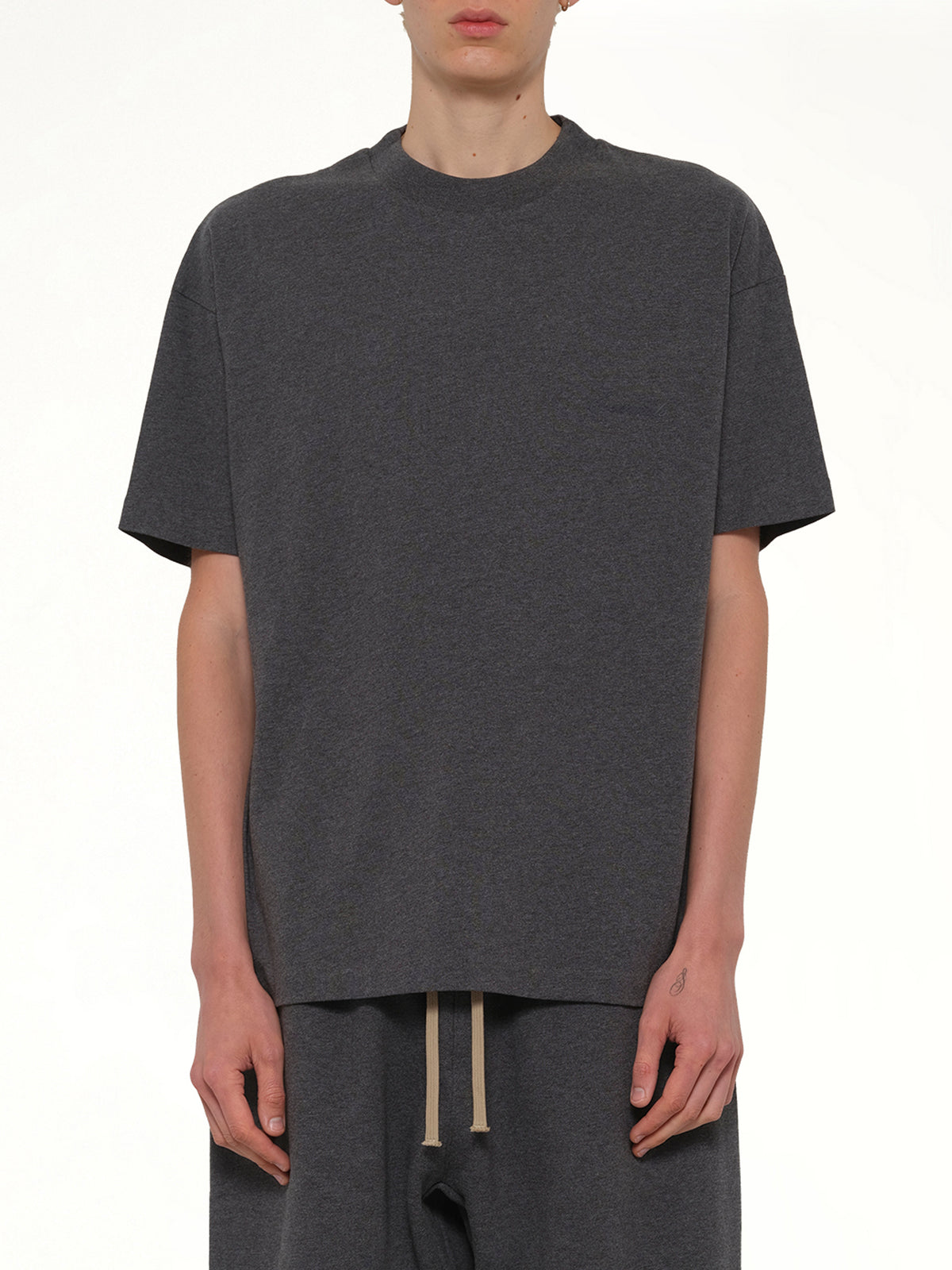 Classic Short Sleeve T-Shirt in Charcoal Heather