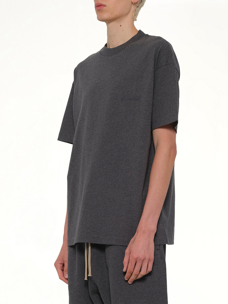 Classic Short Sleeve T-Shirt in Charcoal Heather