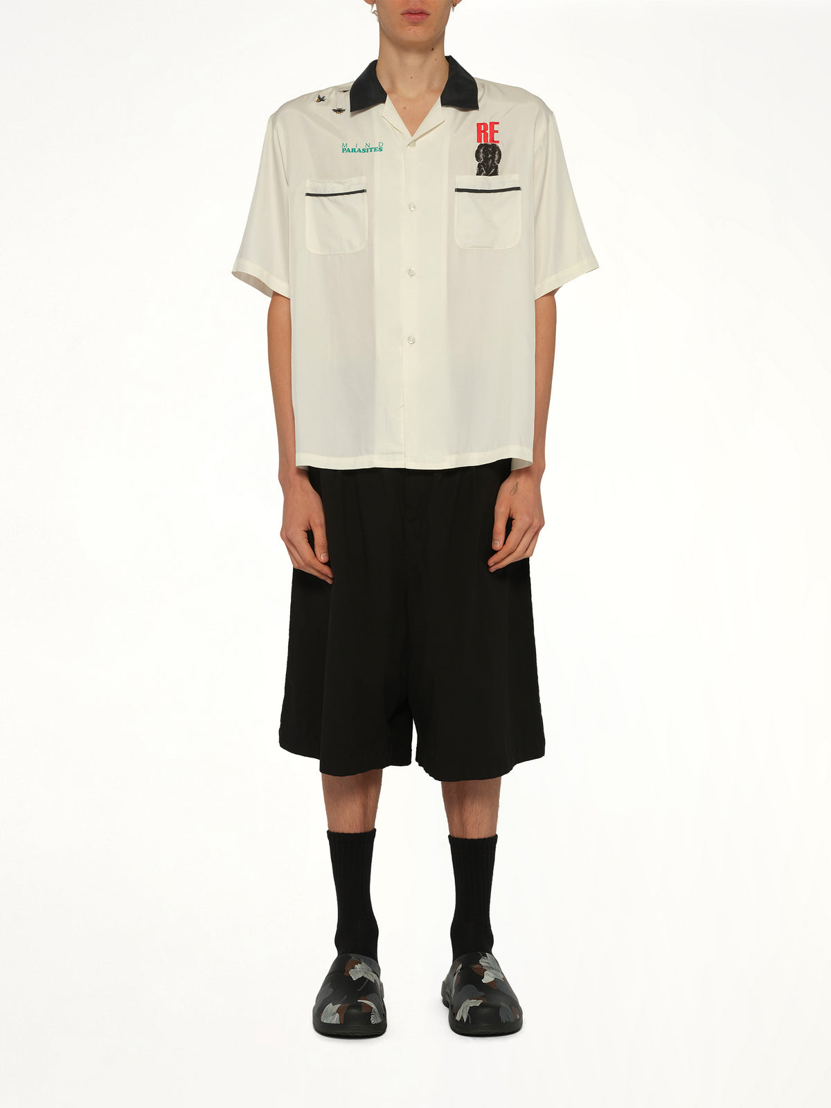 Mind Parasite SS Shirt in Ivory