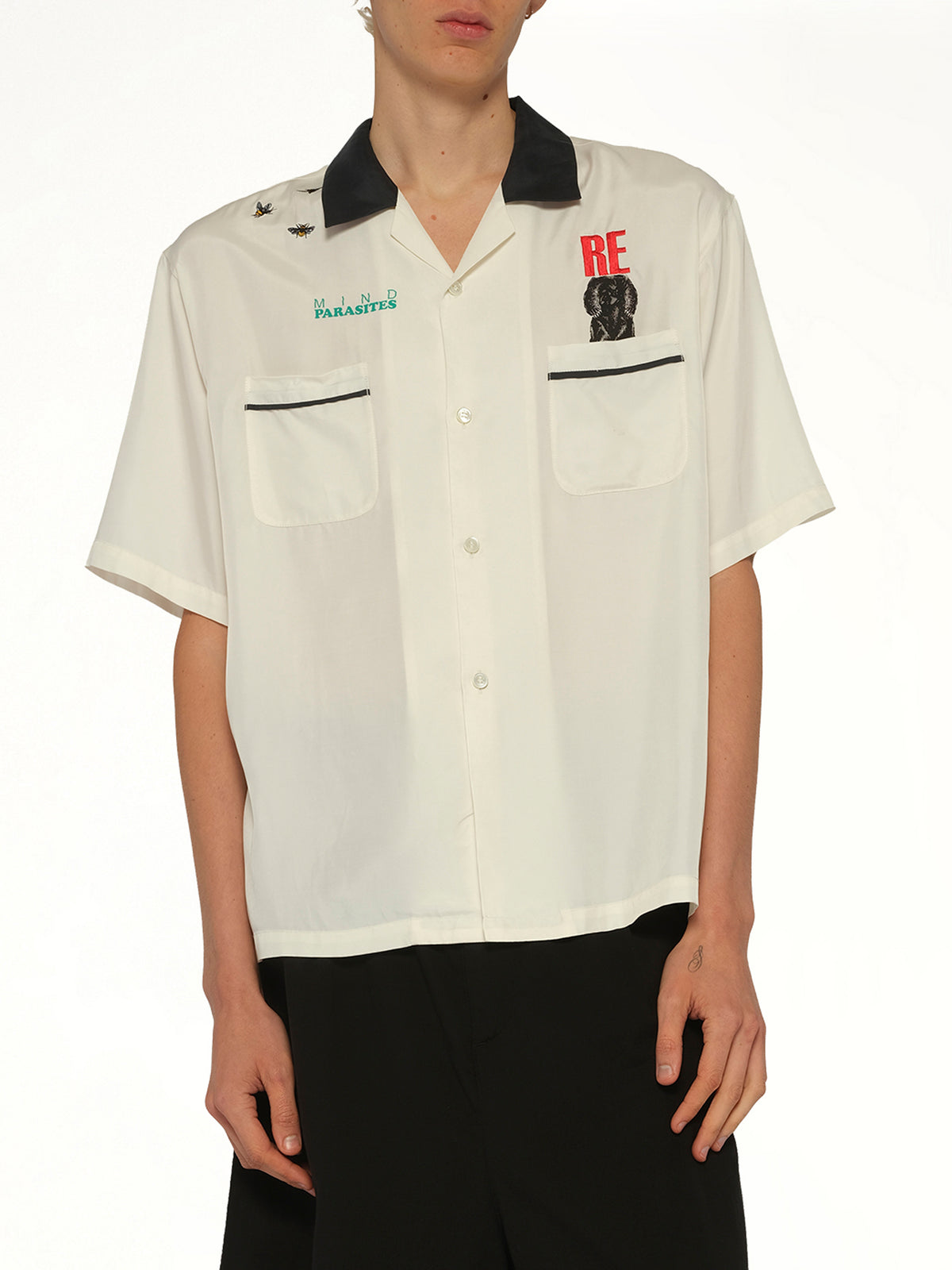 Mind Parasite SS Shirt in Ivory