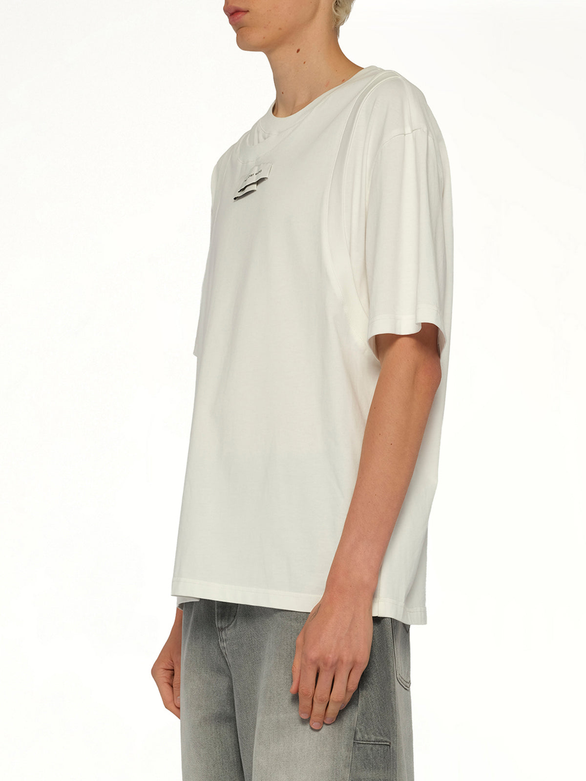 Deconstructed T-Shirt in White
