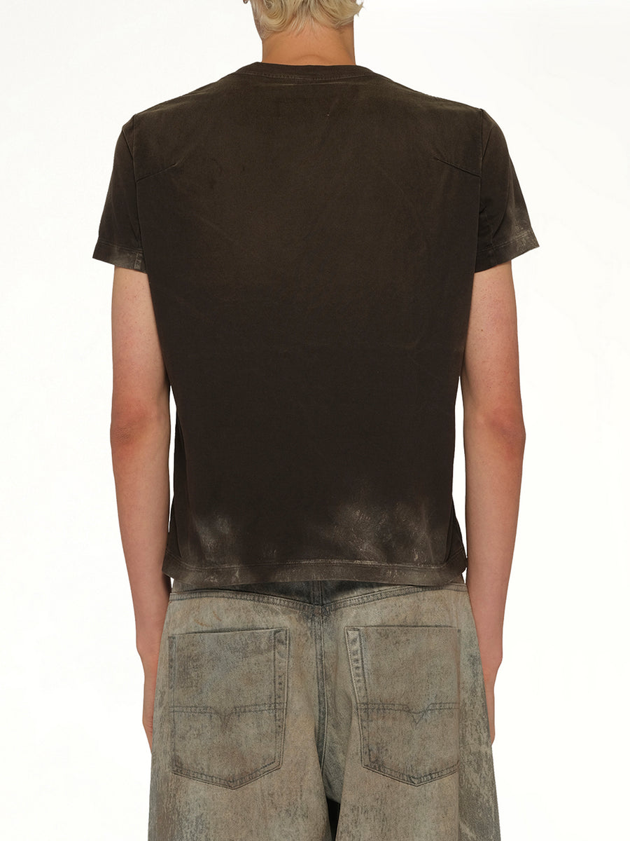Luxury Mud Paint T-Shirt in Brown