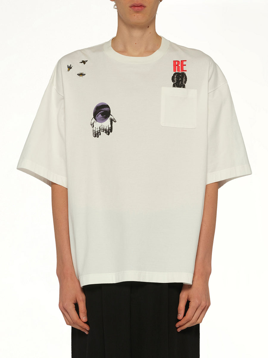Mind Parasite T-Shirt in White