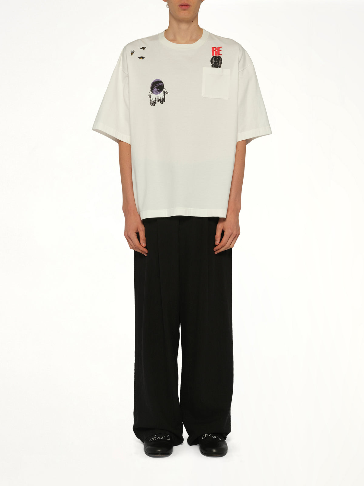 Mind Parasite T-Shirt in White