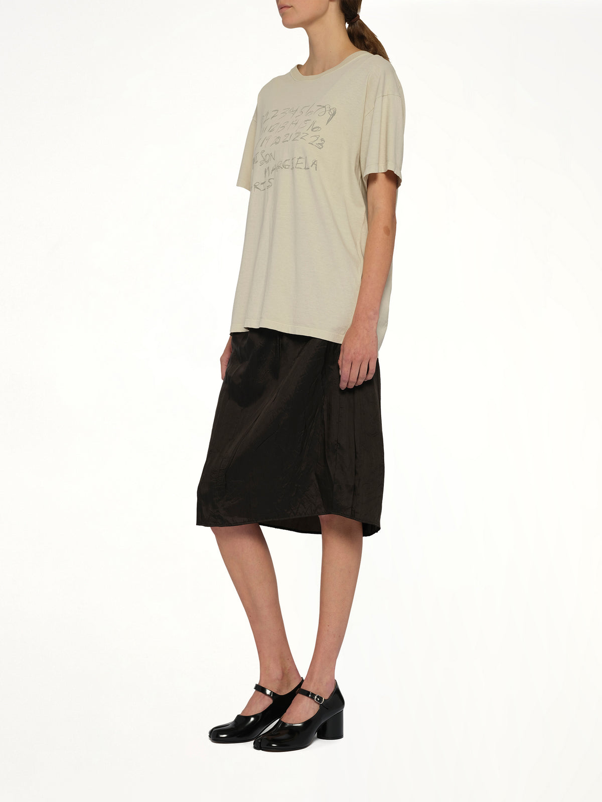 Skirt in Carbon/Black