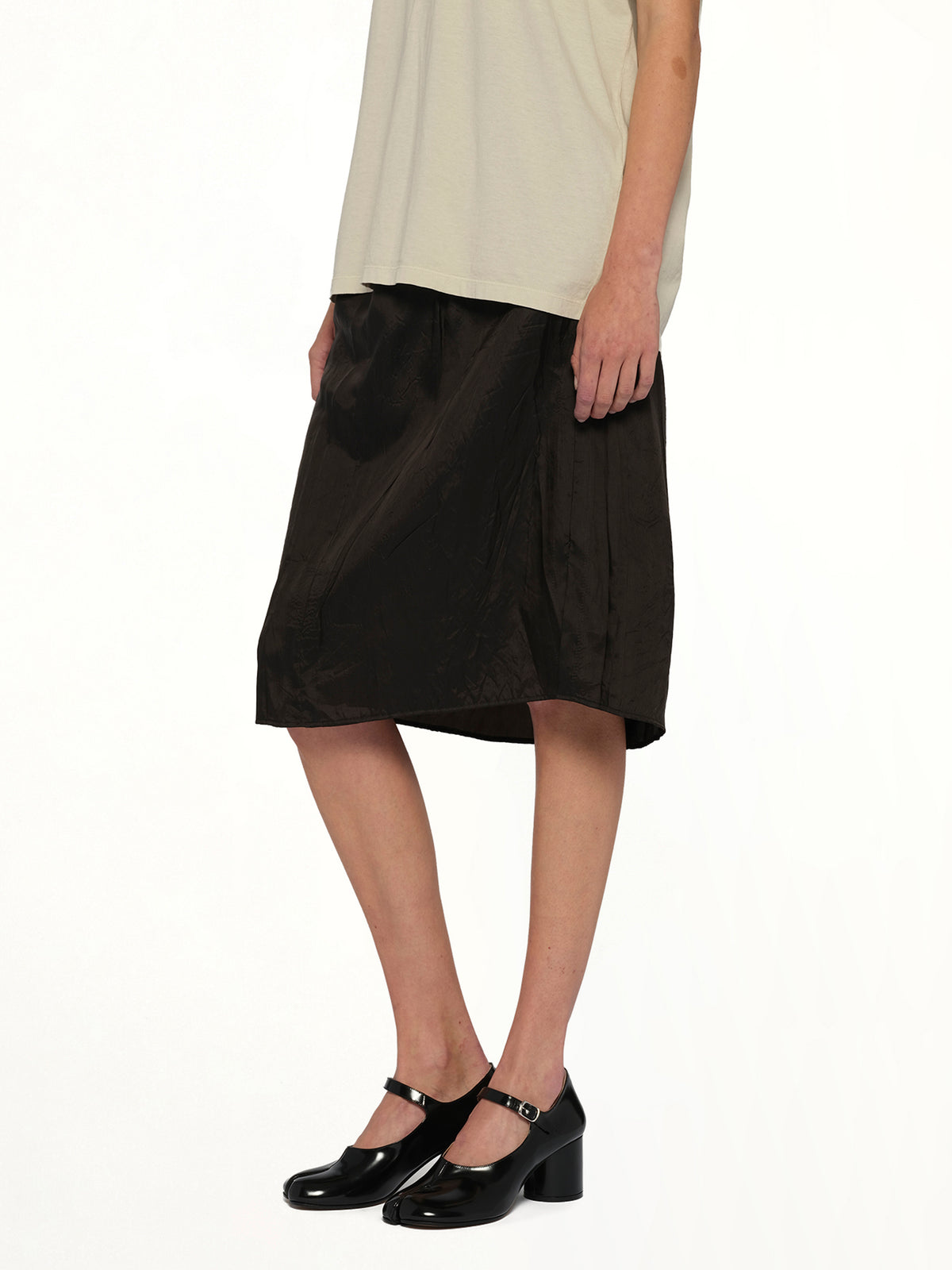 Skirt in Carbon/Black