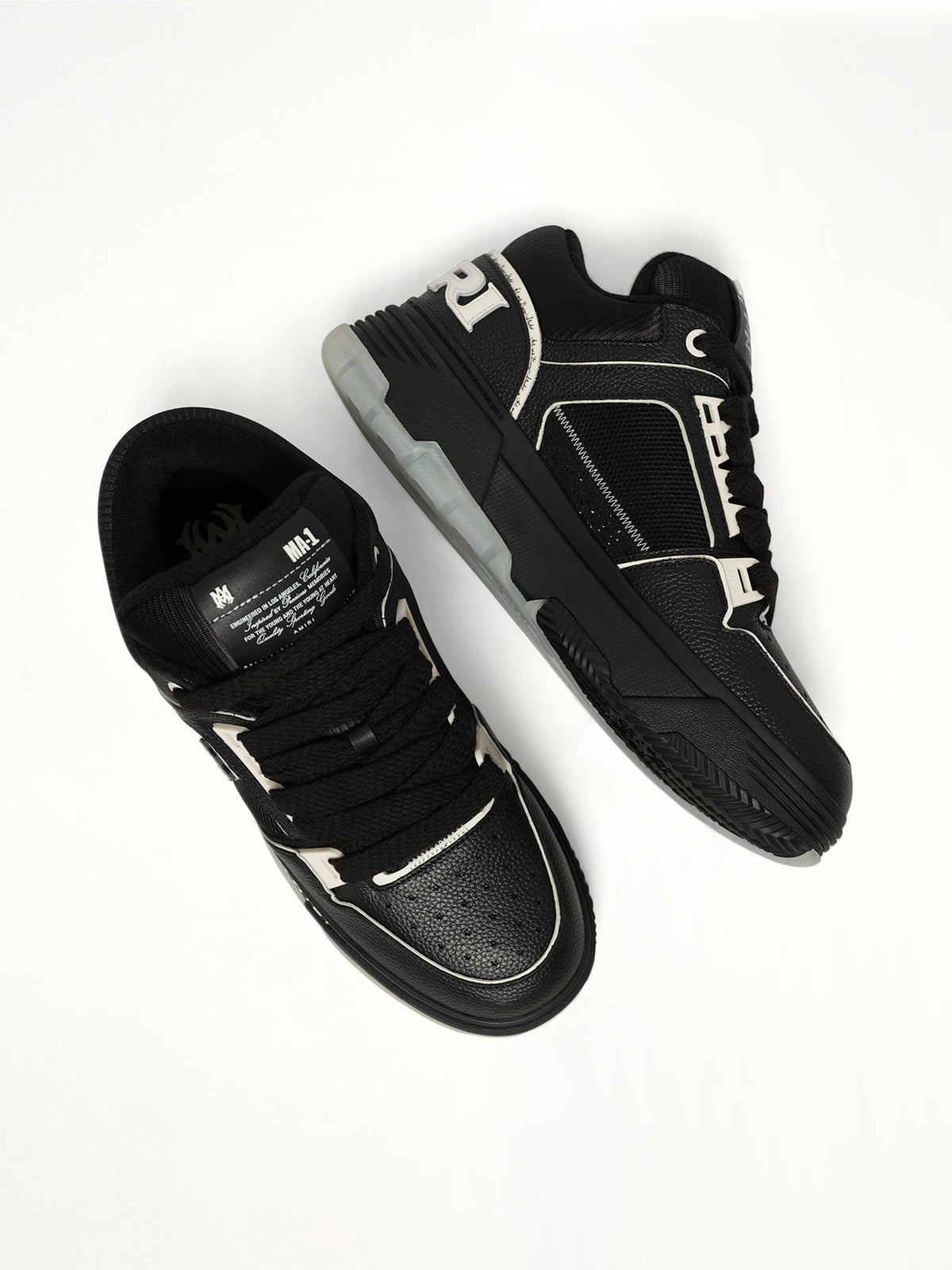 MA-1 in Black Top View | AMIRI