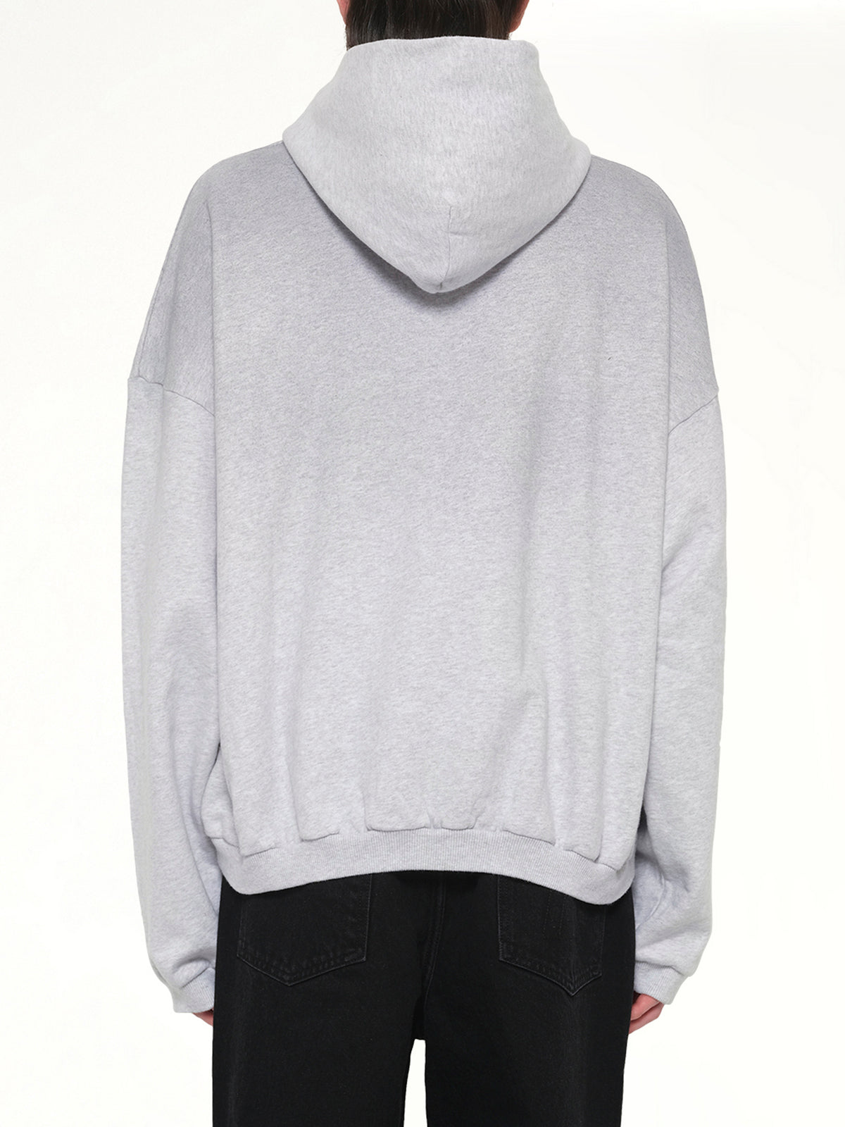 Represent Owners Club Hoodie in Sprayed Ice Grey Marl