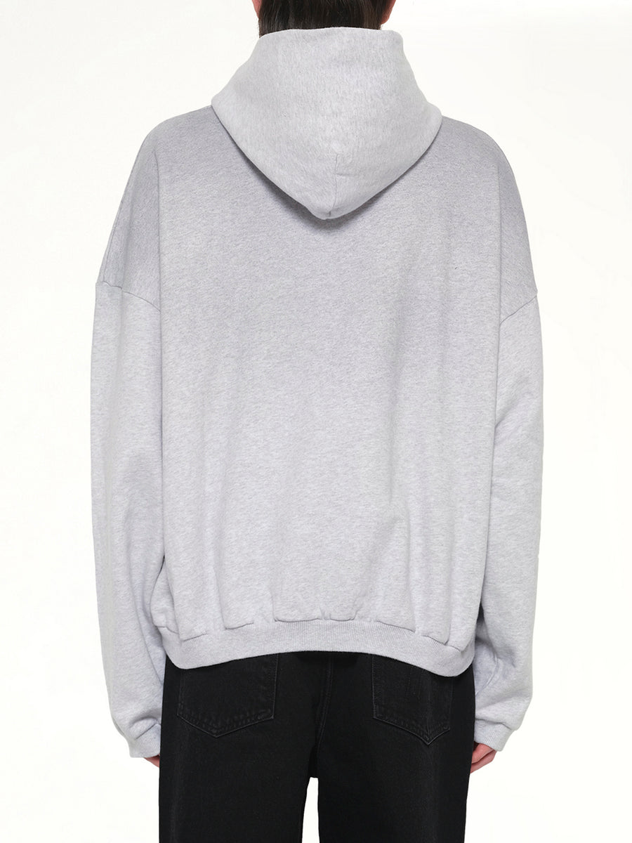 Represent Owners Club Hoodie in Sprayed Ice Grey Marl