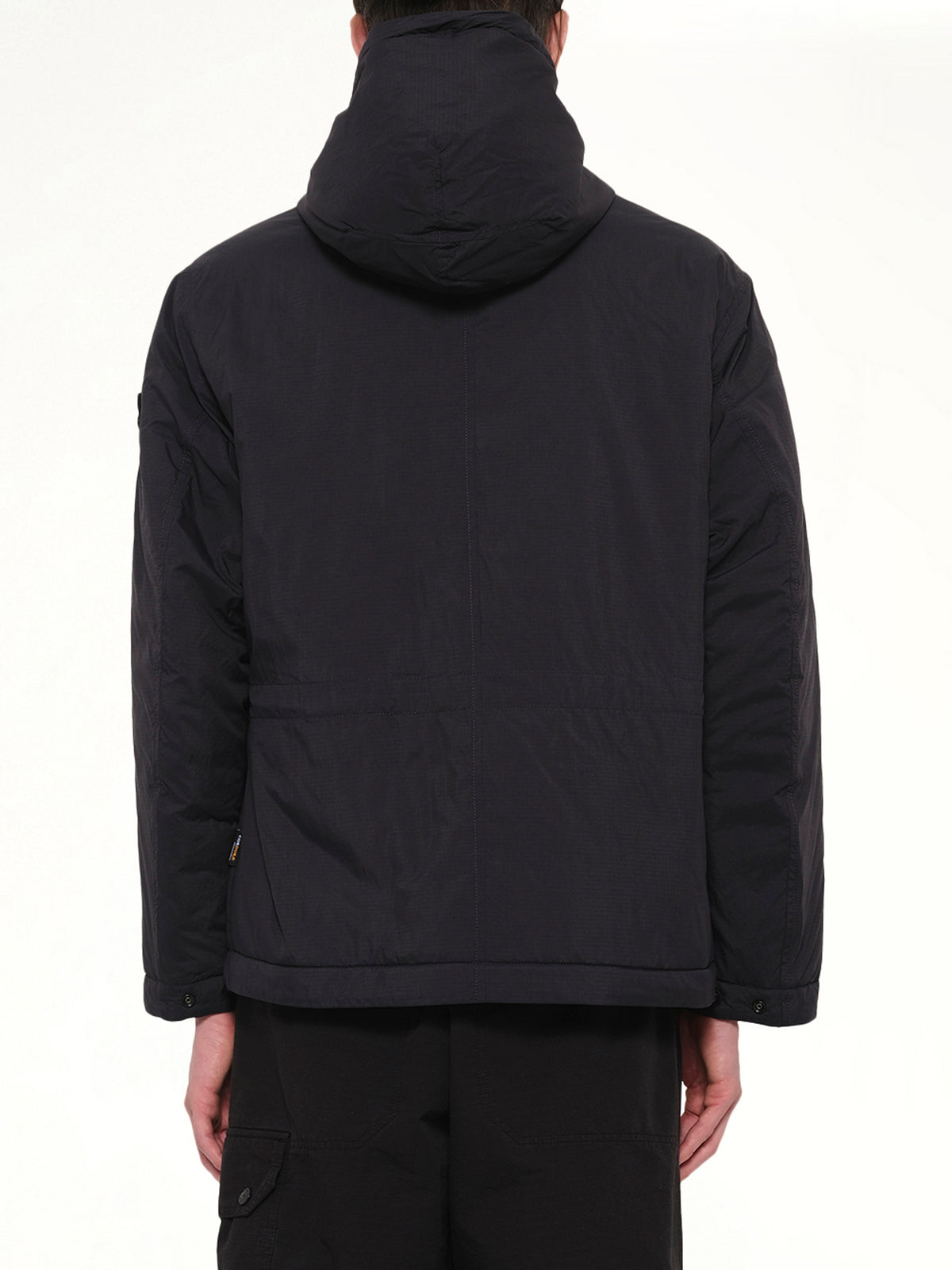 4100018 Ripstop Short Parka in Black