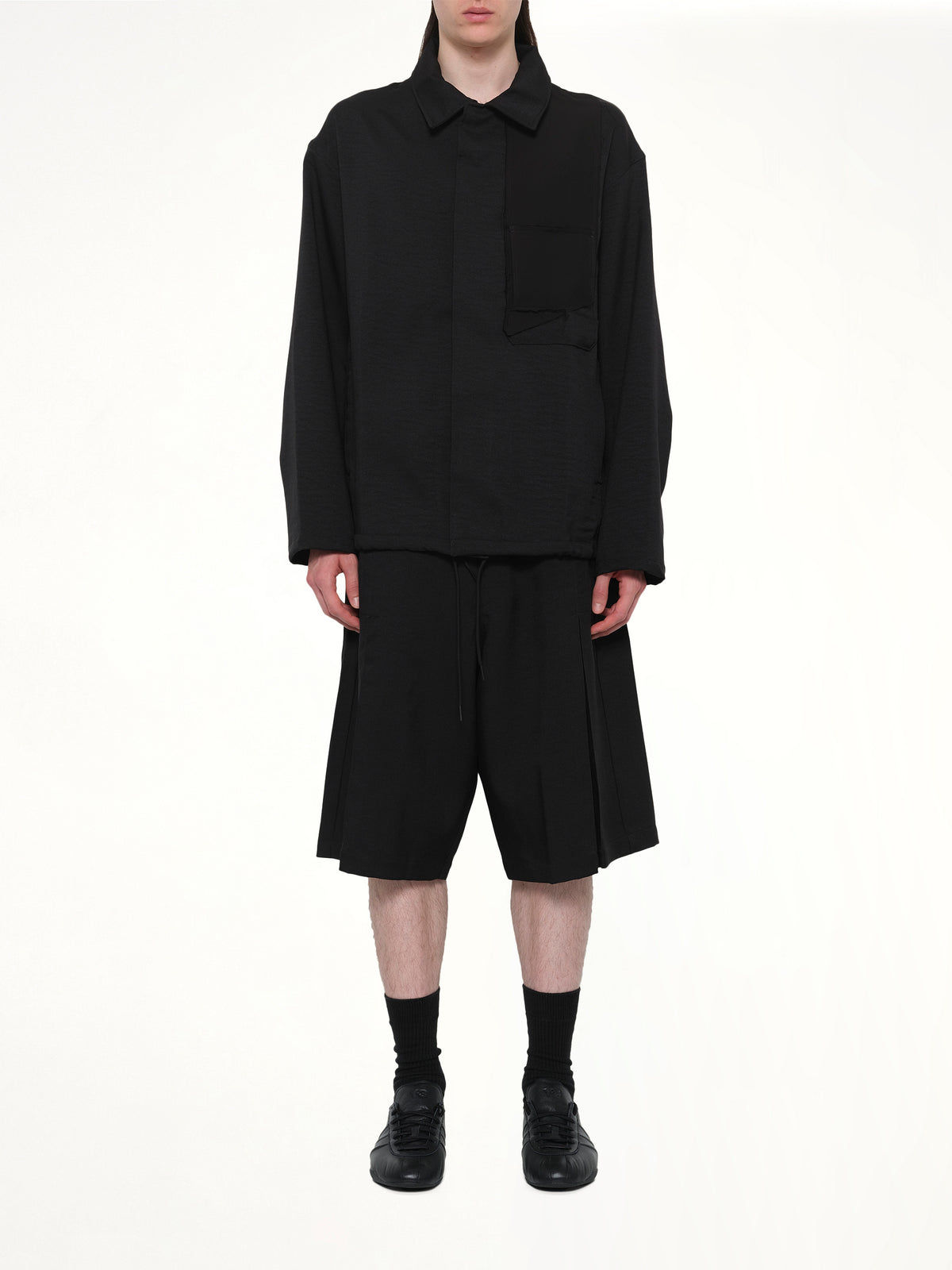 Utility Blouson in Black