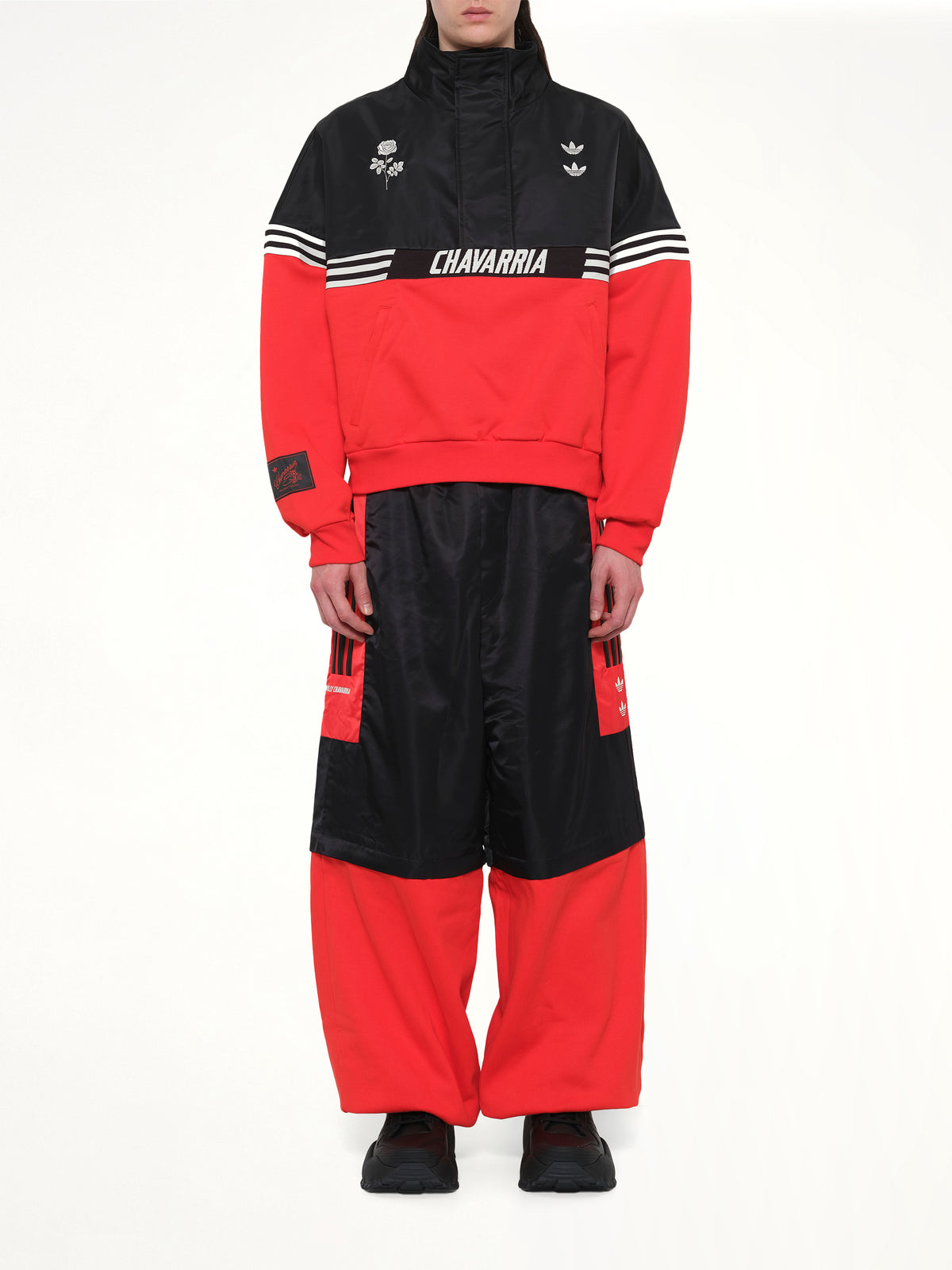 Adidas X Chavarria Gomez Half Zip in Black