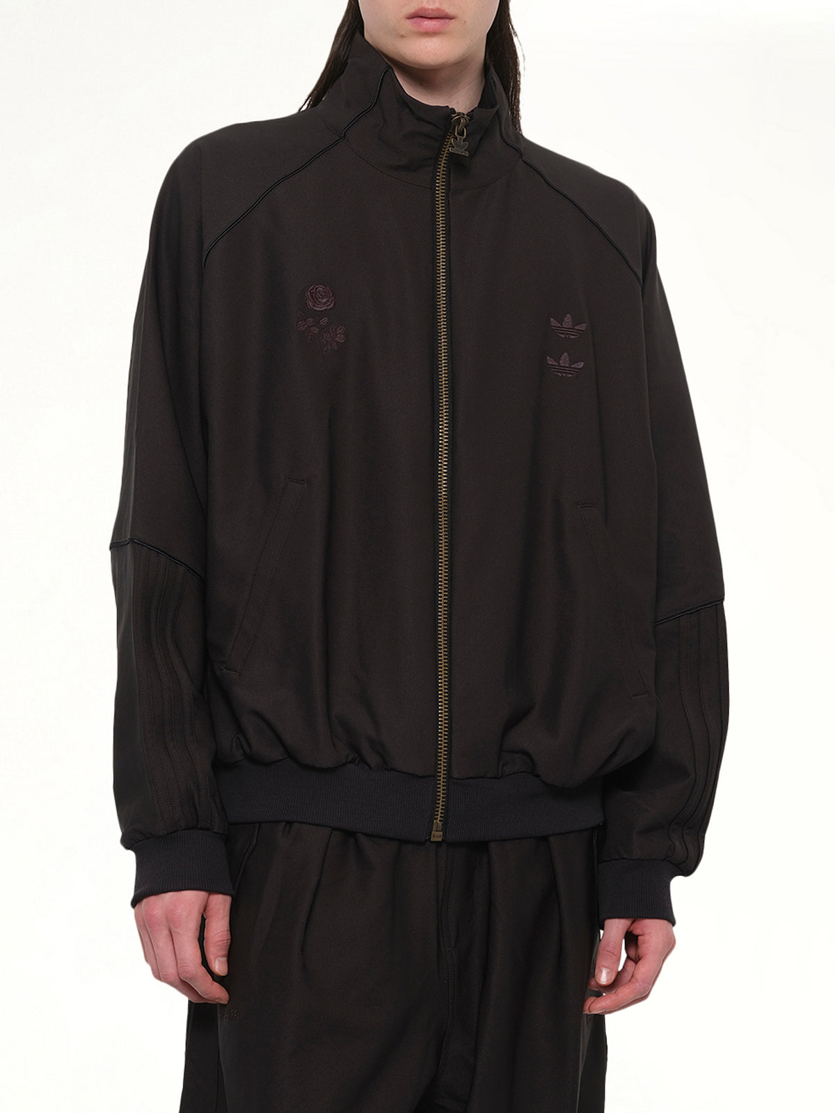 Adidas X Chavarria Twill Track Jacket in Black