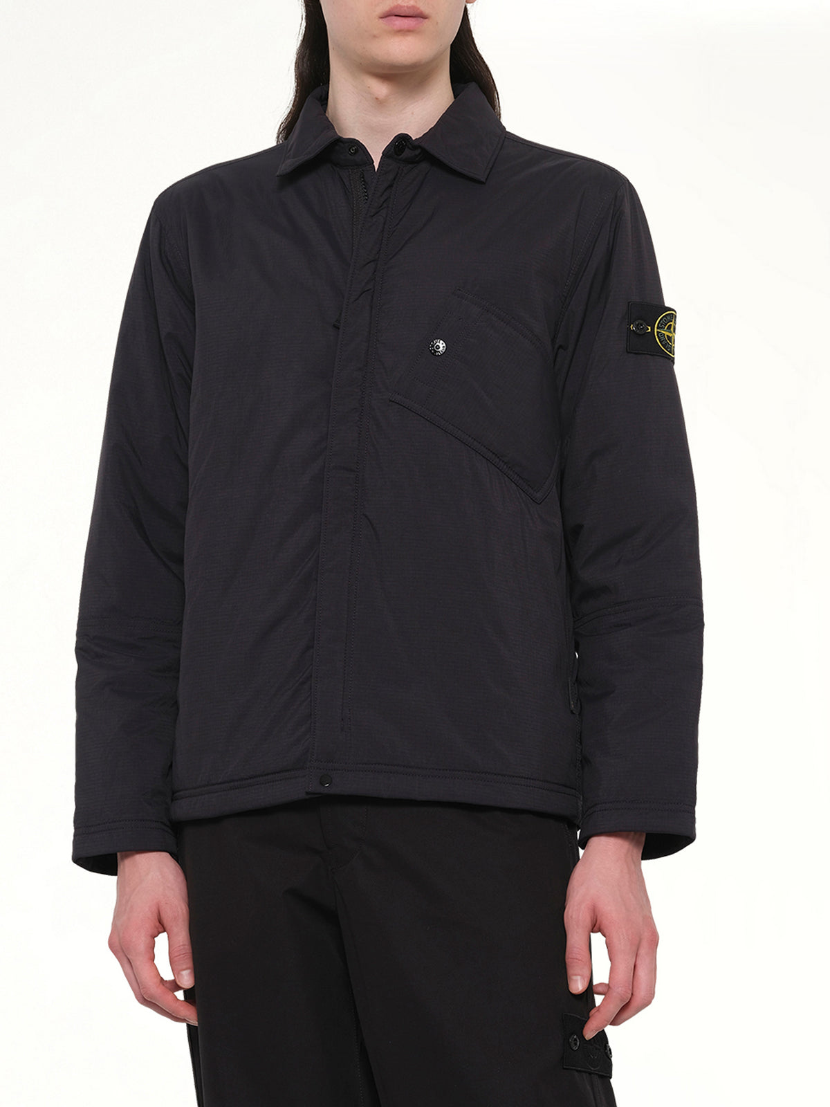 1200007 Overshirt in Black