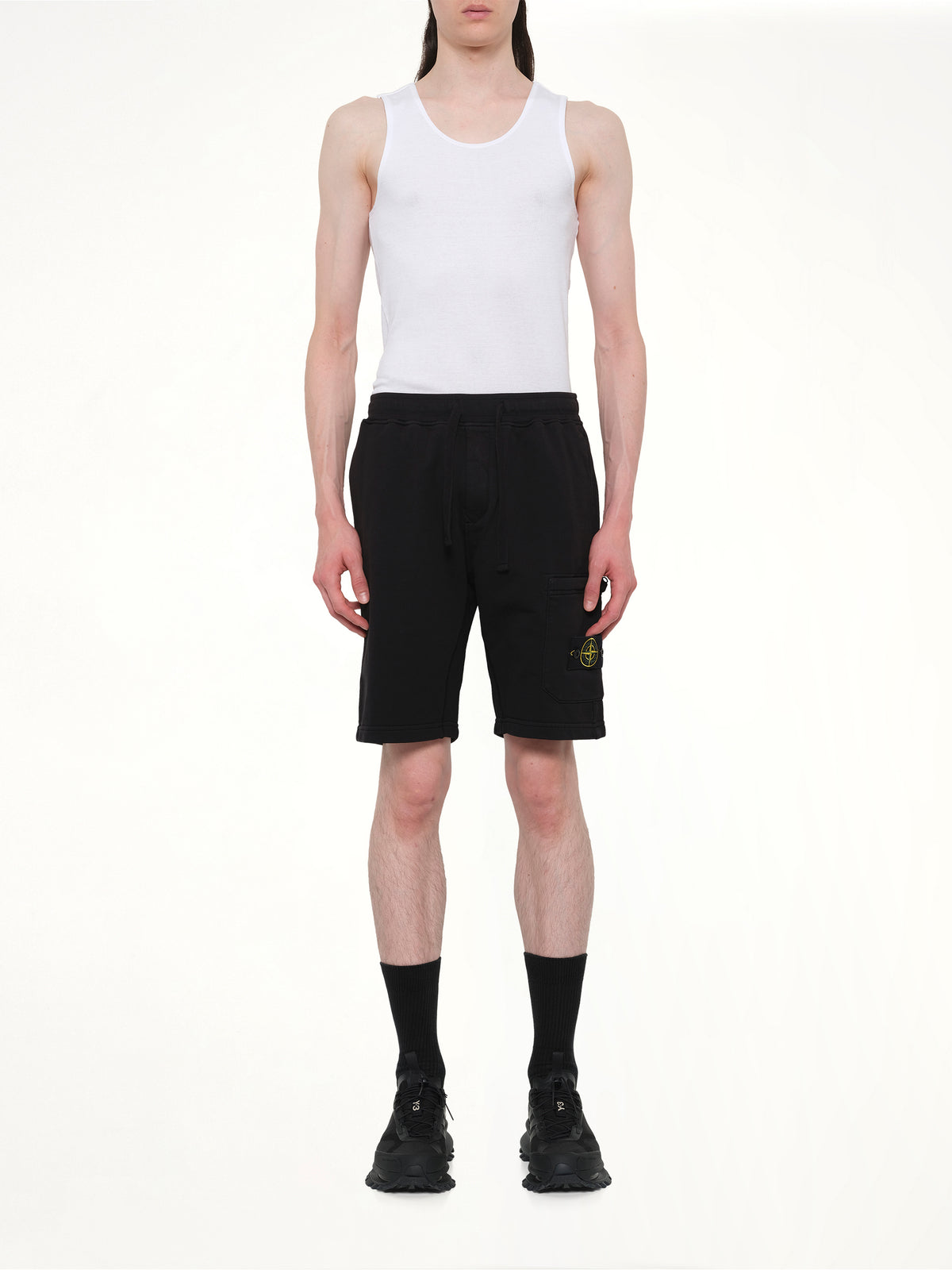 6200011 Organic Cotton Shorts in Black