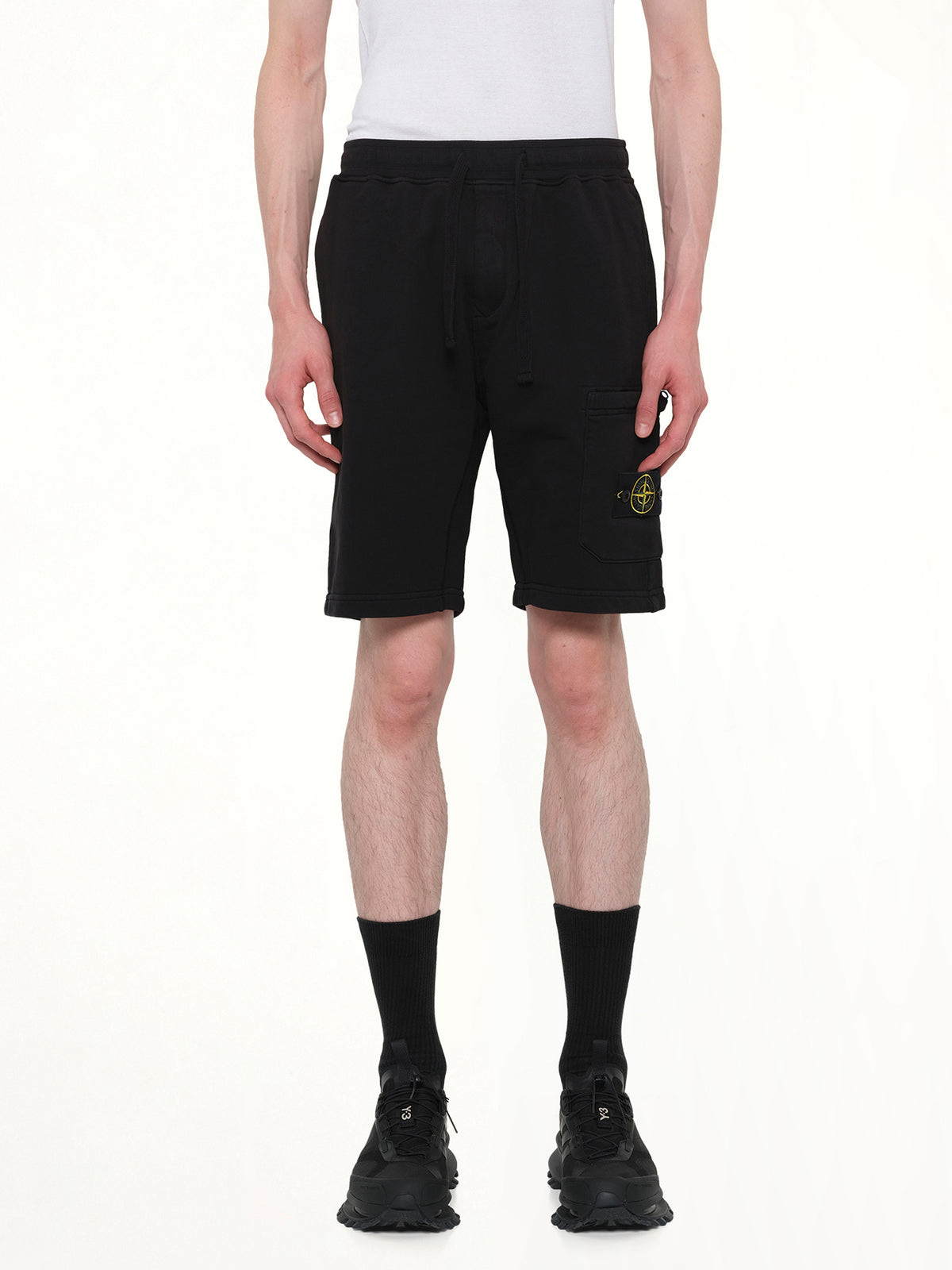 6200011 Organic Cotton Shorts in Black