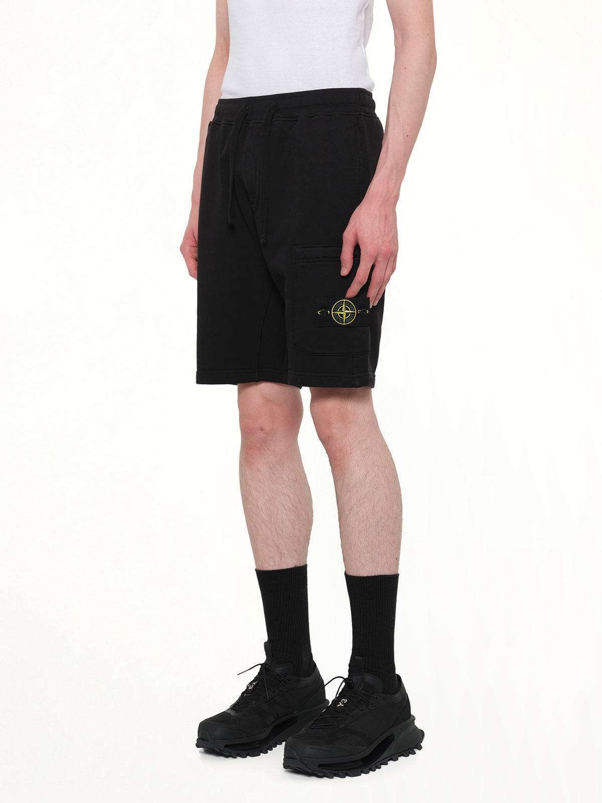 6200011 Organic Cotton Shorts in Black
