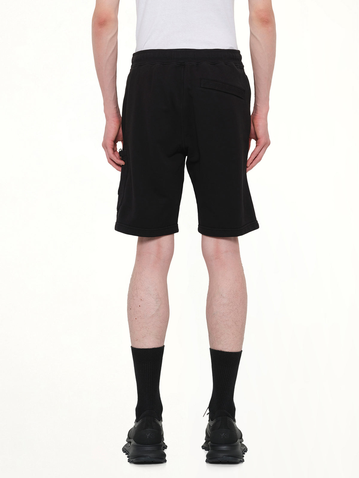 6200011 Organic Cotton Shorts in Black