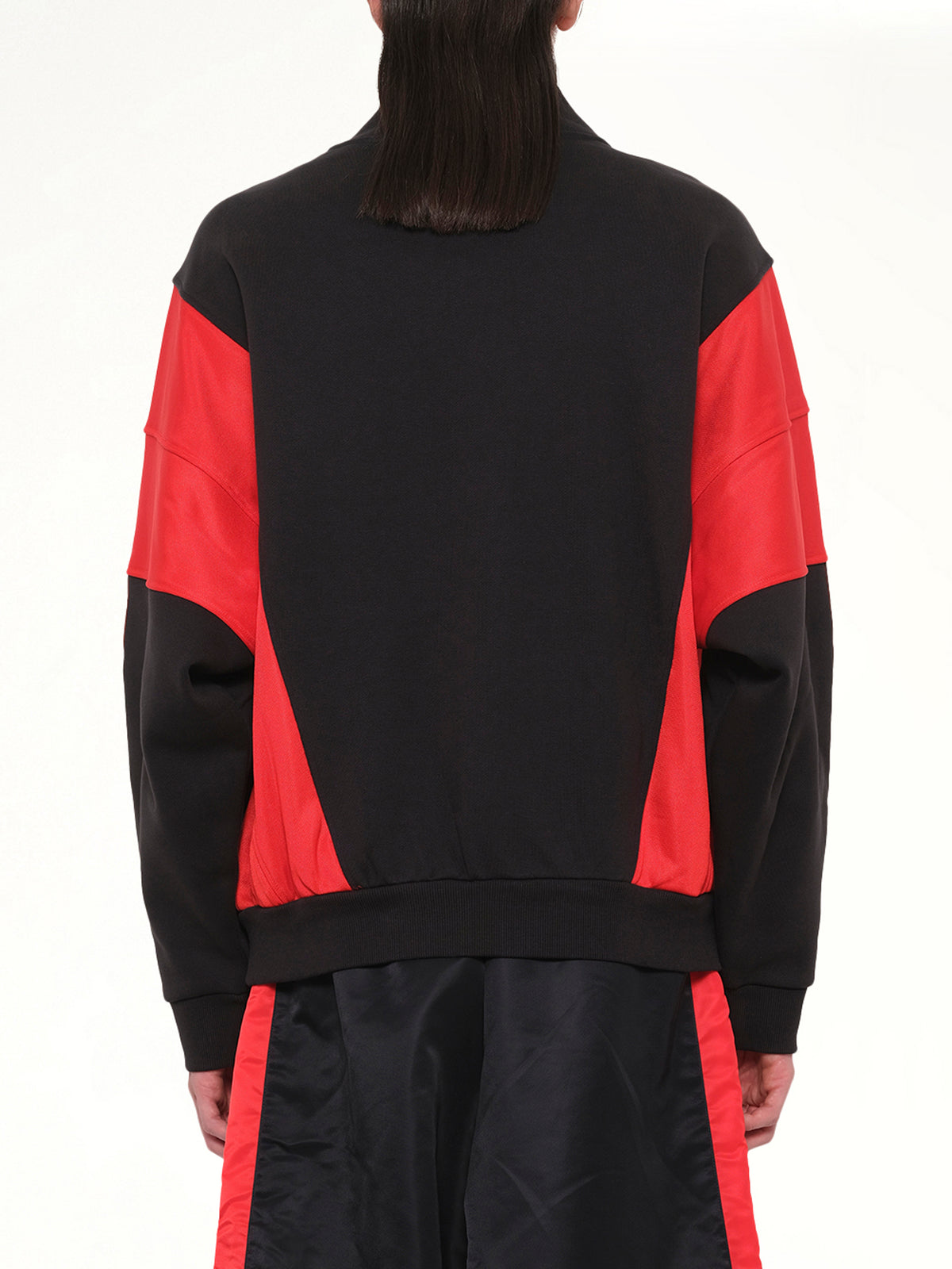 Adidas X Chavarria Watsonville Mockneck in Black/Red