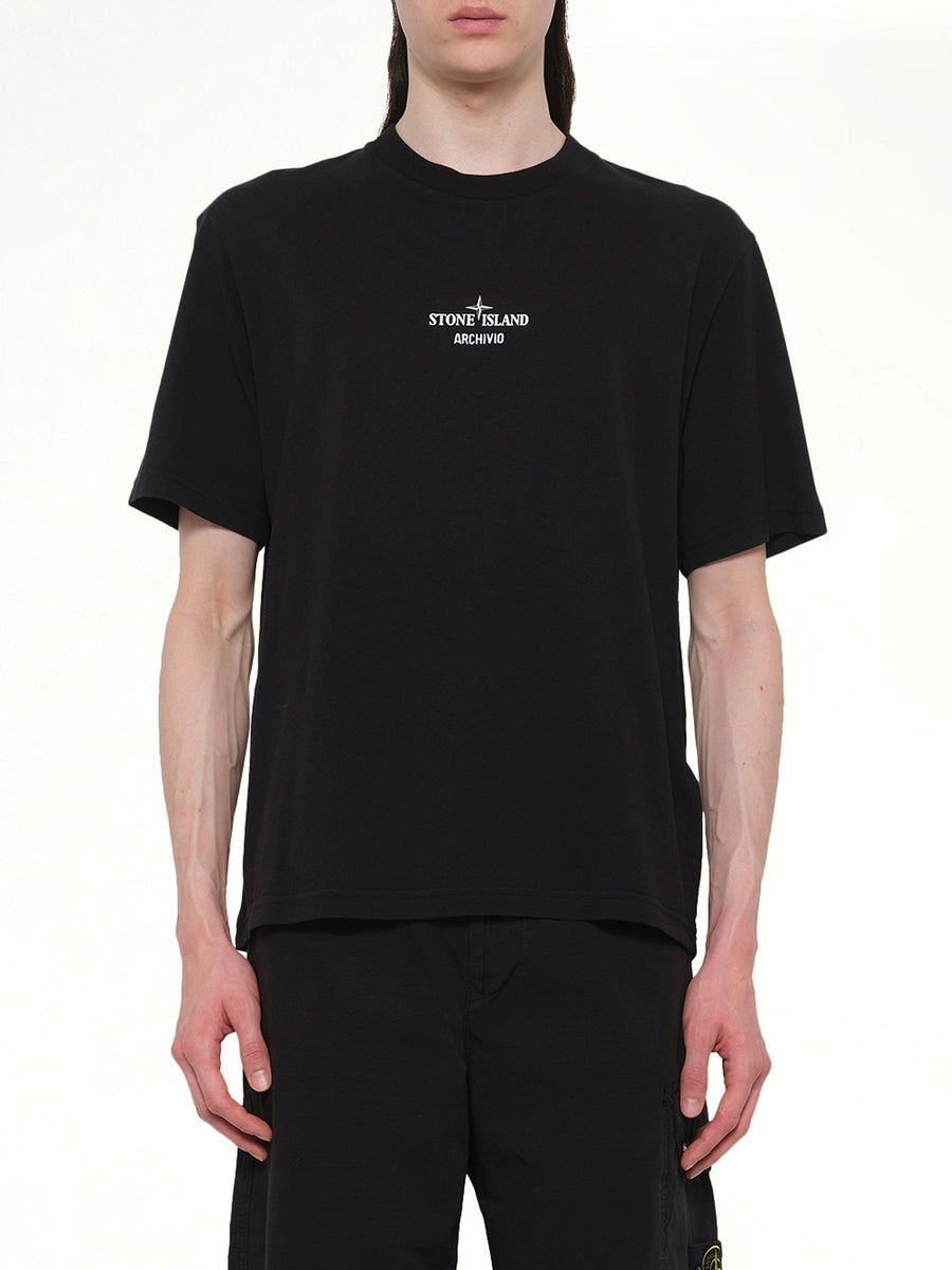 210003 Archivo S/S T-Shirt in Black