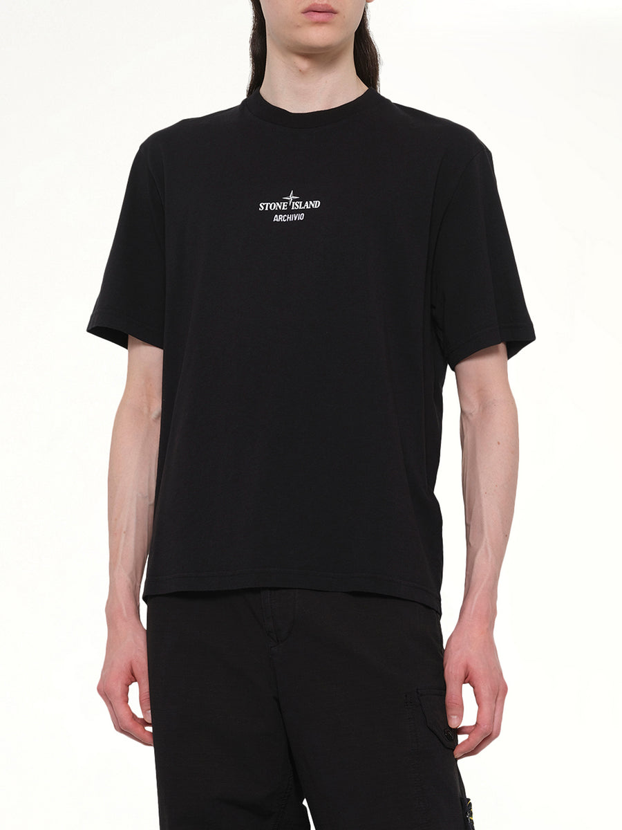 210003 Archivo S/S T-Shirt in Black