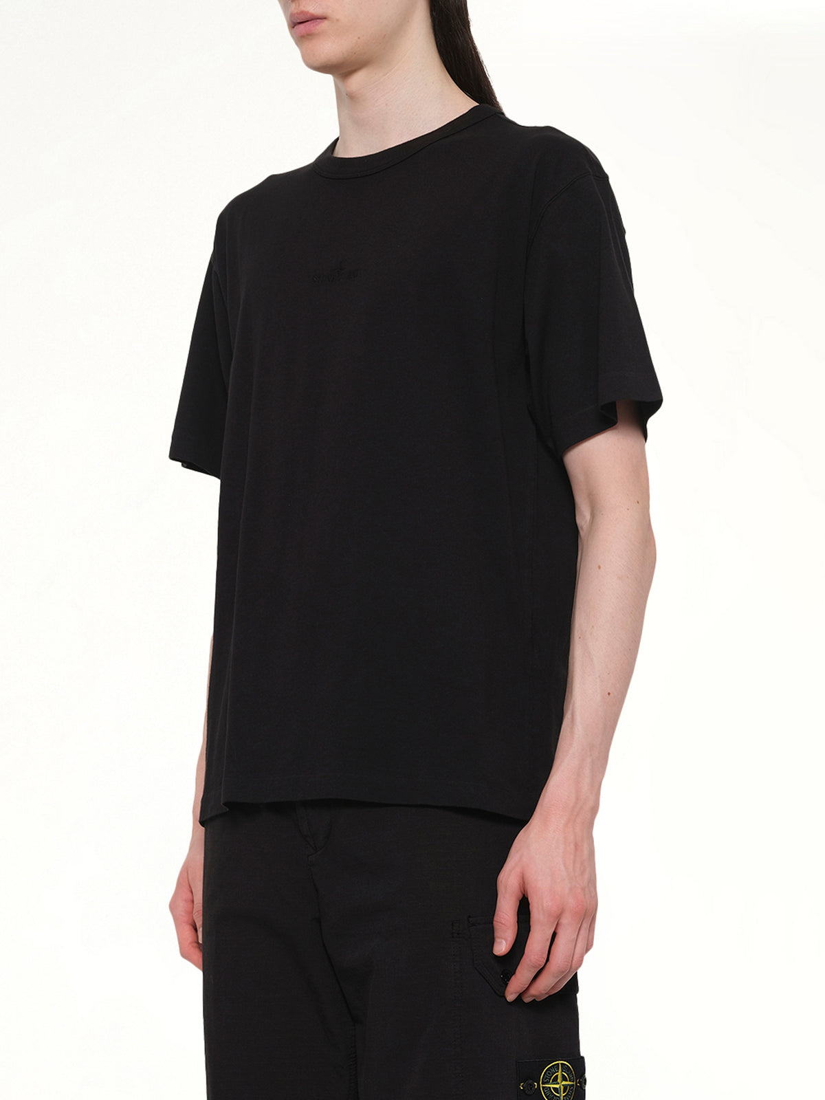 210003 S/S T-Shirt in Black