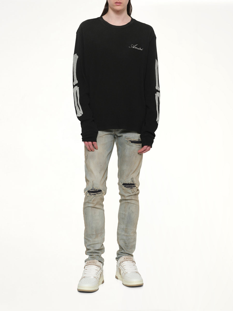 Bones LS T-Shirt in Black