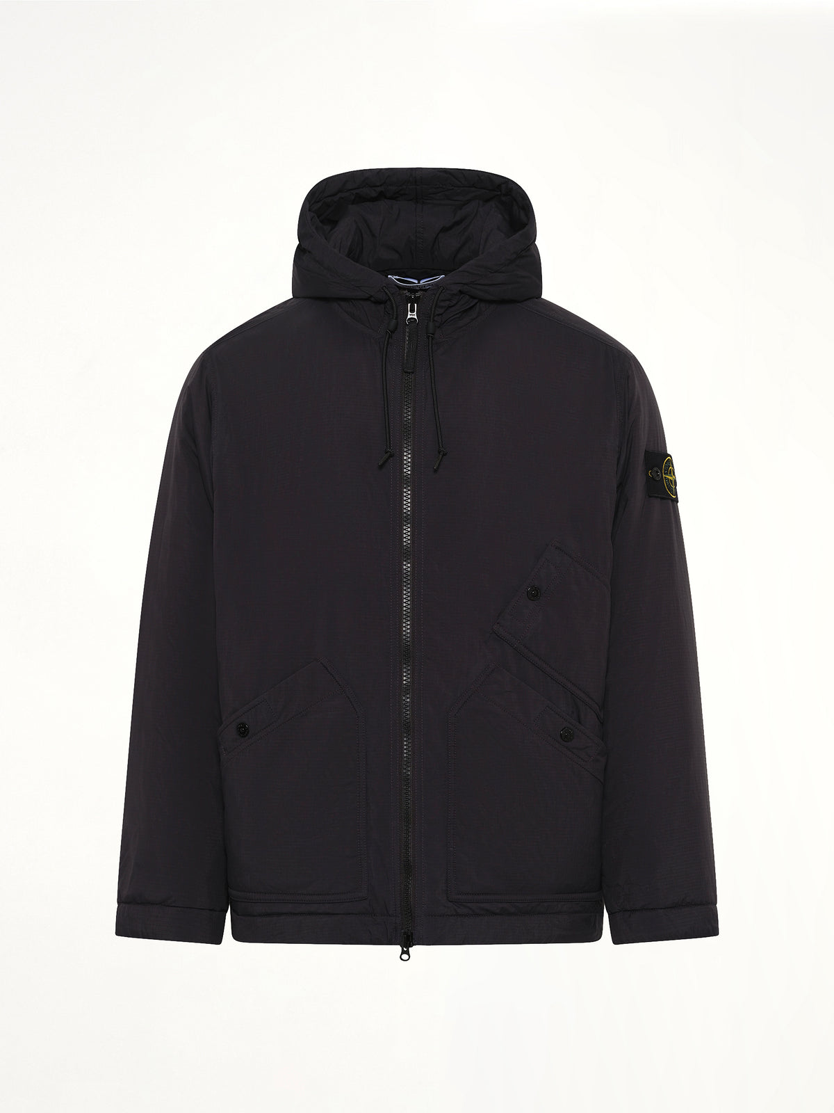 4100018 Ripstop Short Parka in Black
