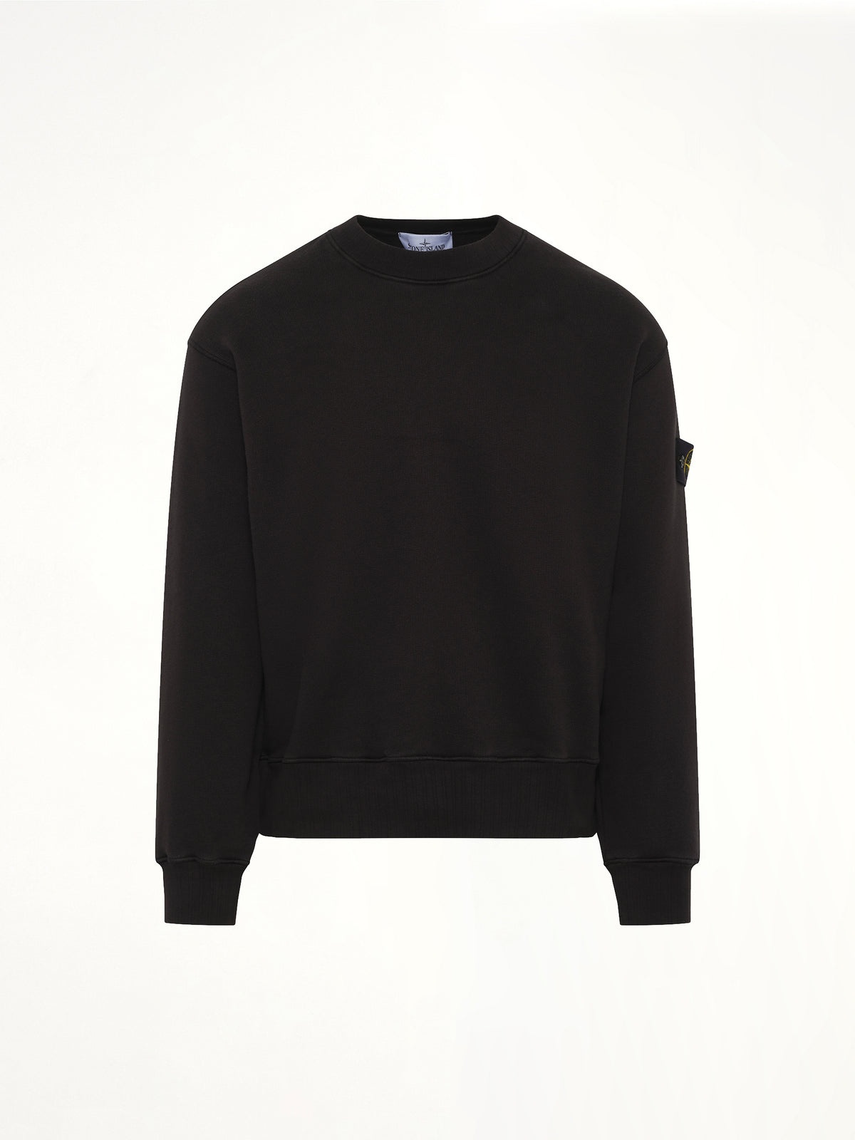 610002 Heavy Cotton Fleece Sweatshirt in Black