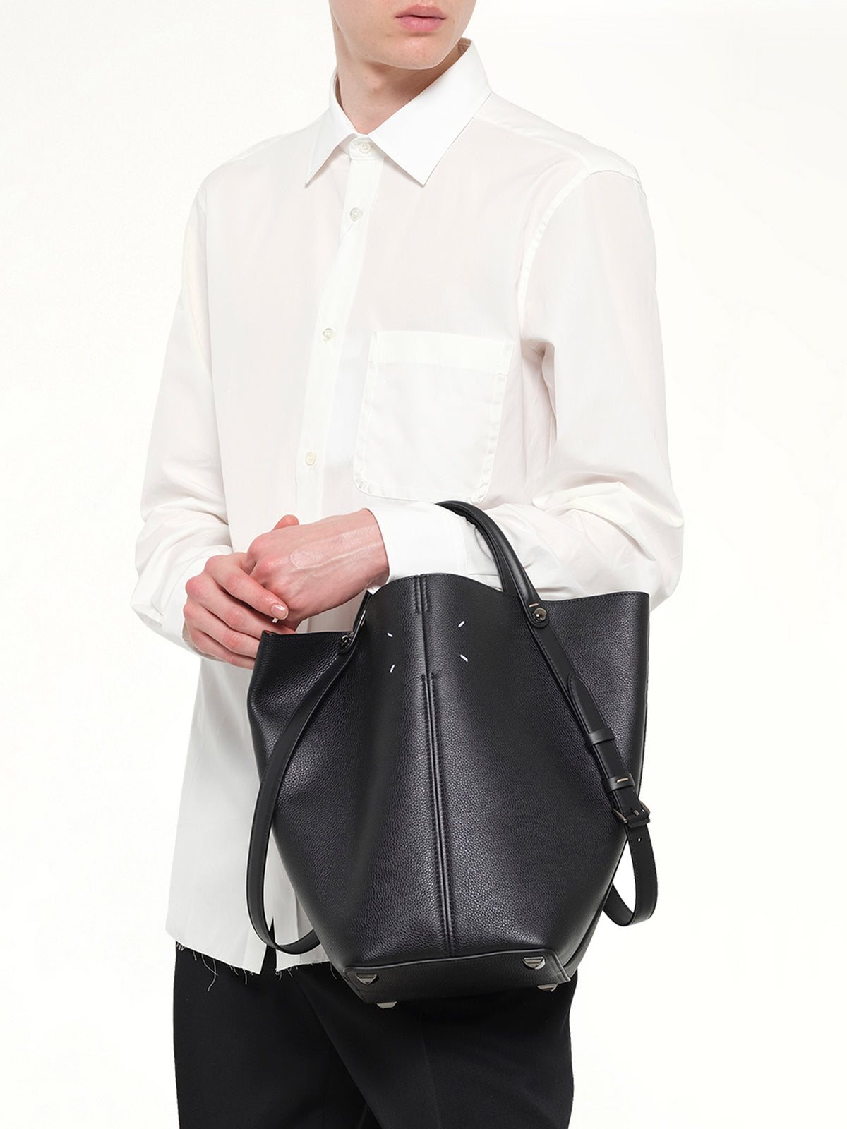 Dress-Age Medium Bag in Black/Orange