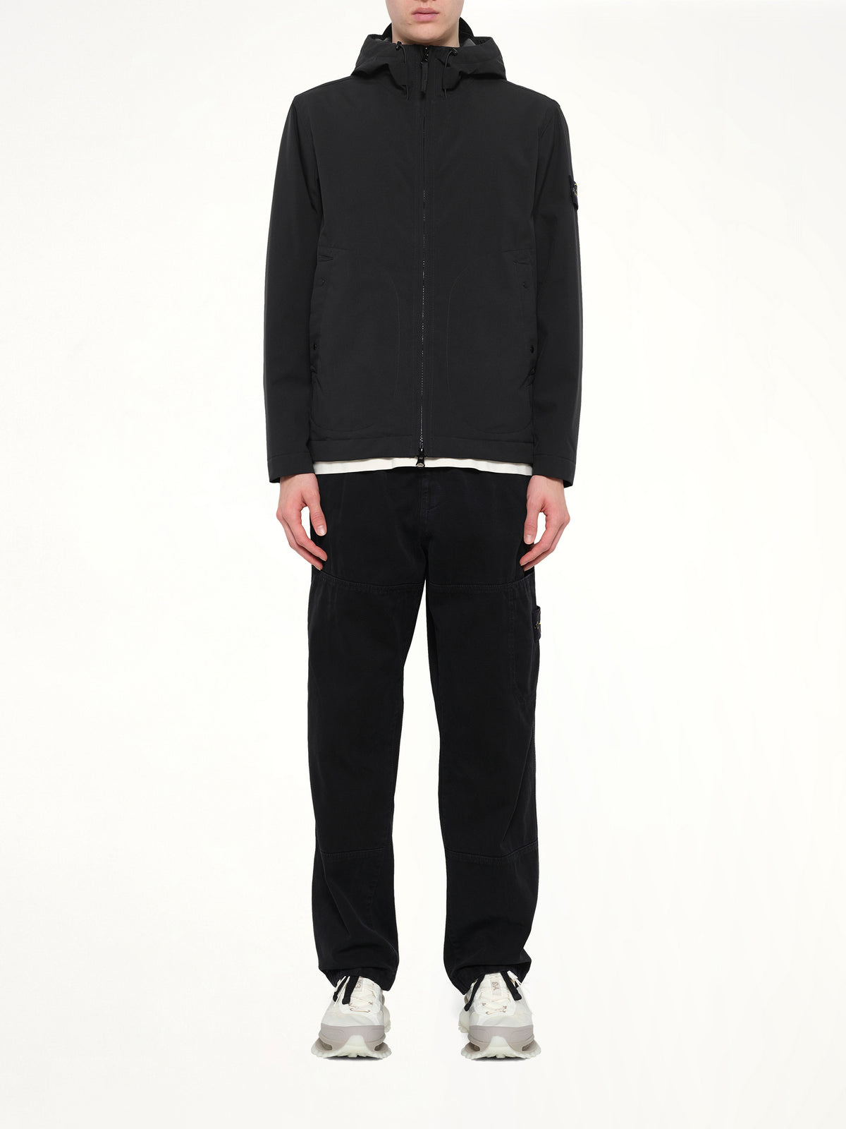 4100108 Short Parka in Black