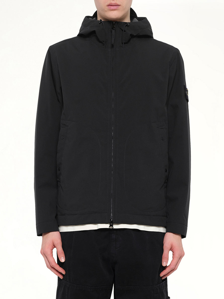 4100108 Short Parka in Black