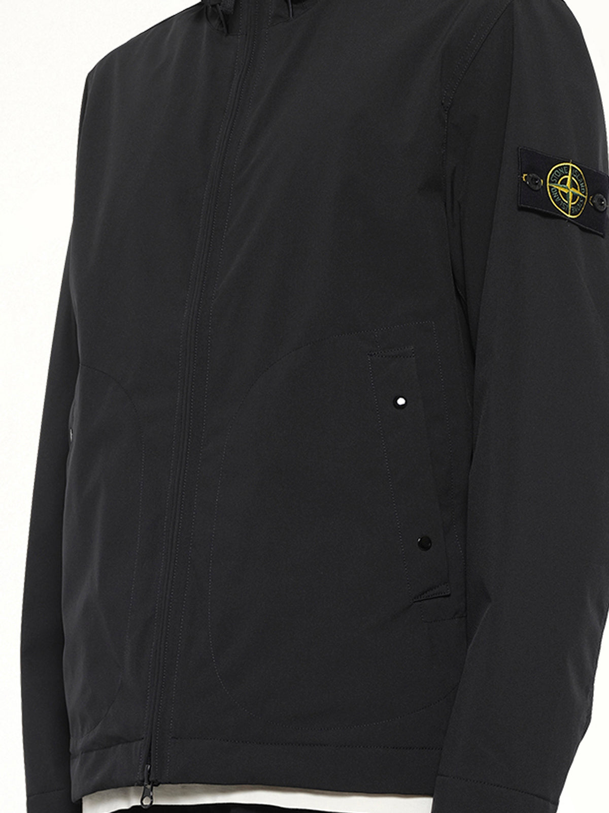 4100108 Short Parka in Black