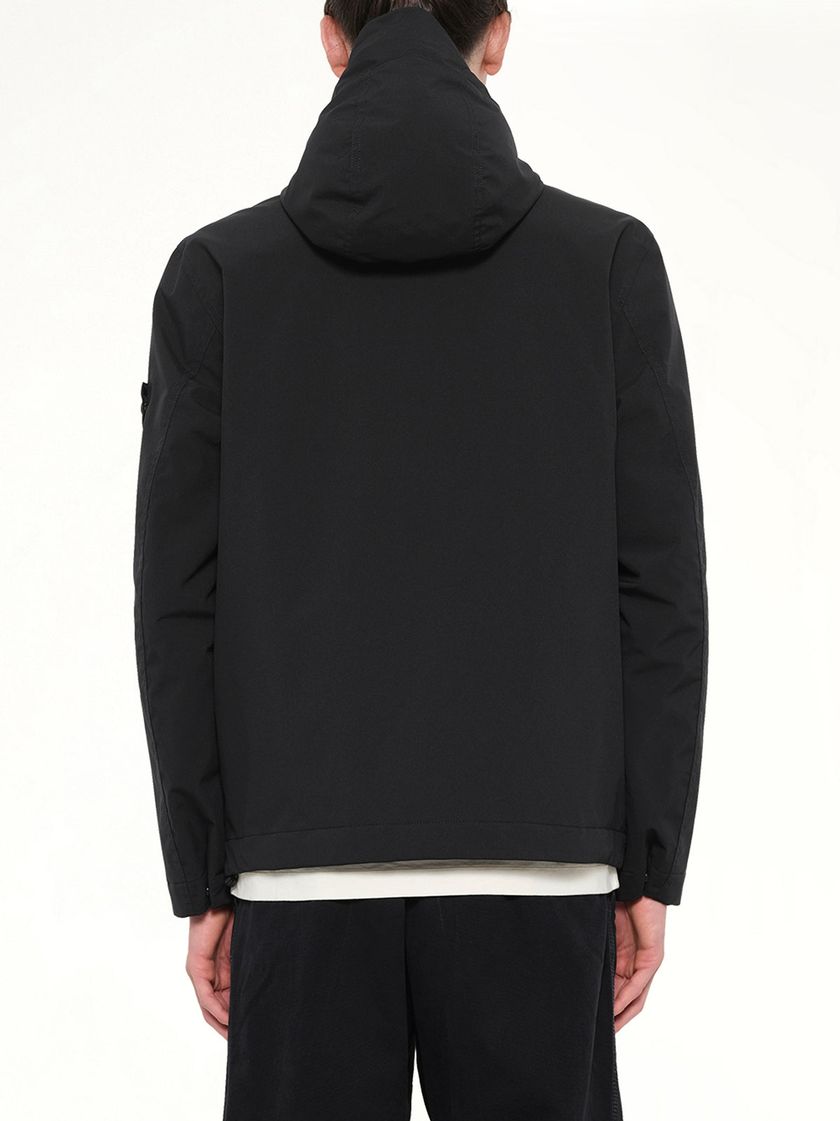 4100108 Short Parka in Black
