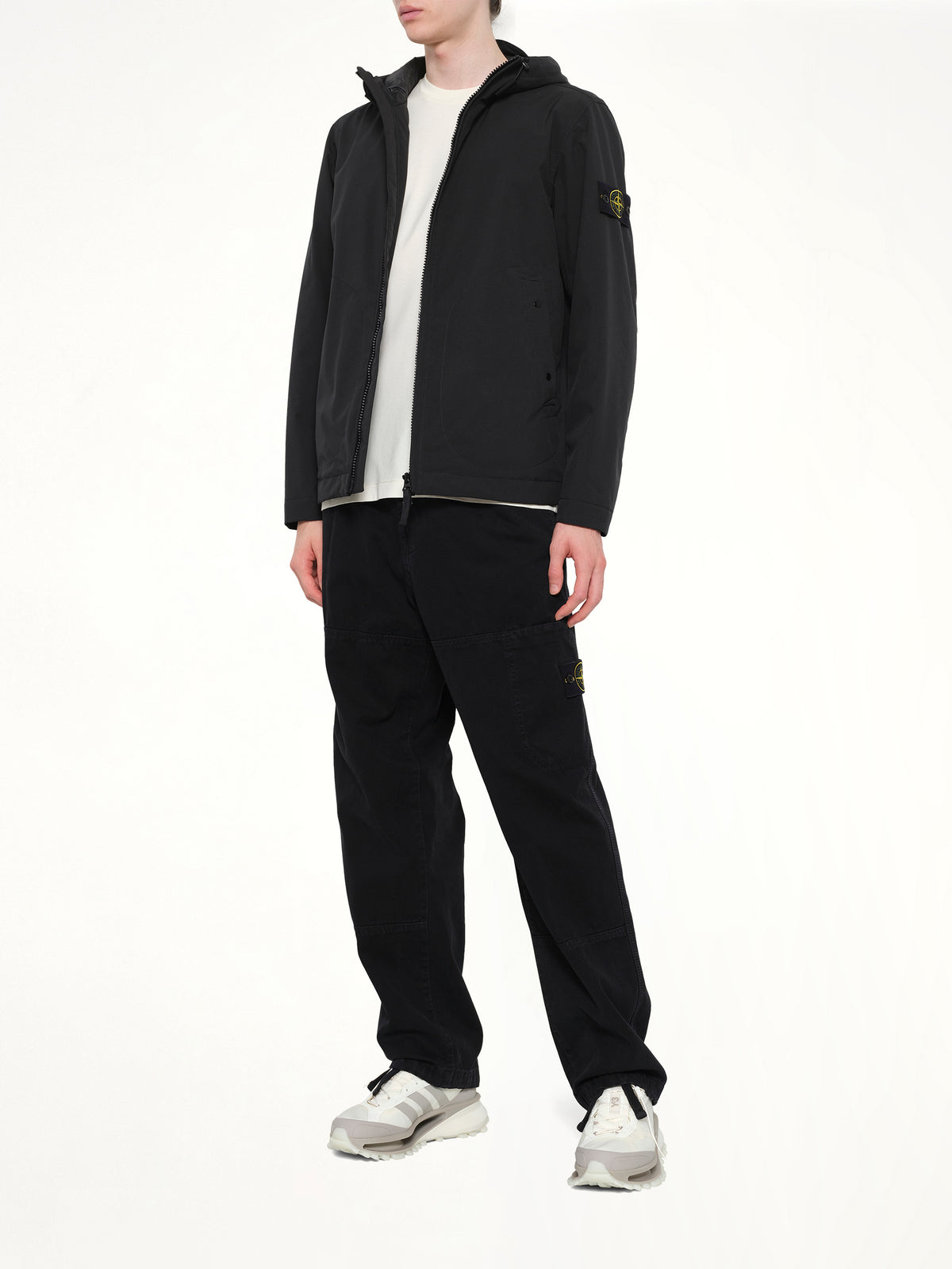 4100108 Short Parka in Black