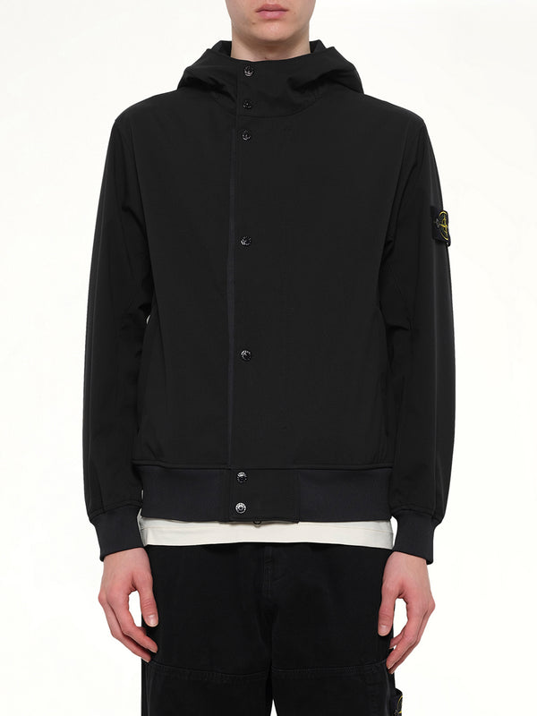 4100118 Short Parka in Black