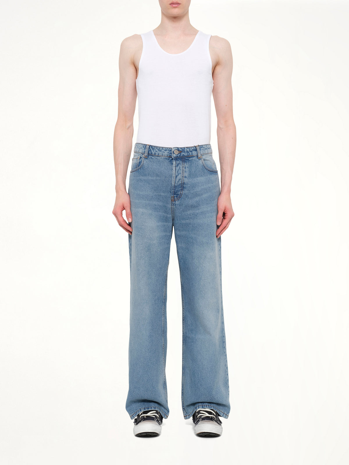 Large Fit Jeans in Blue