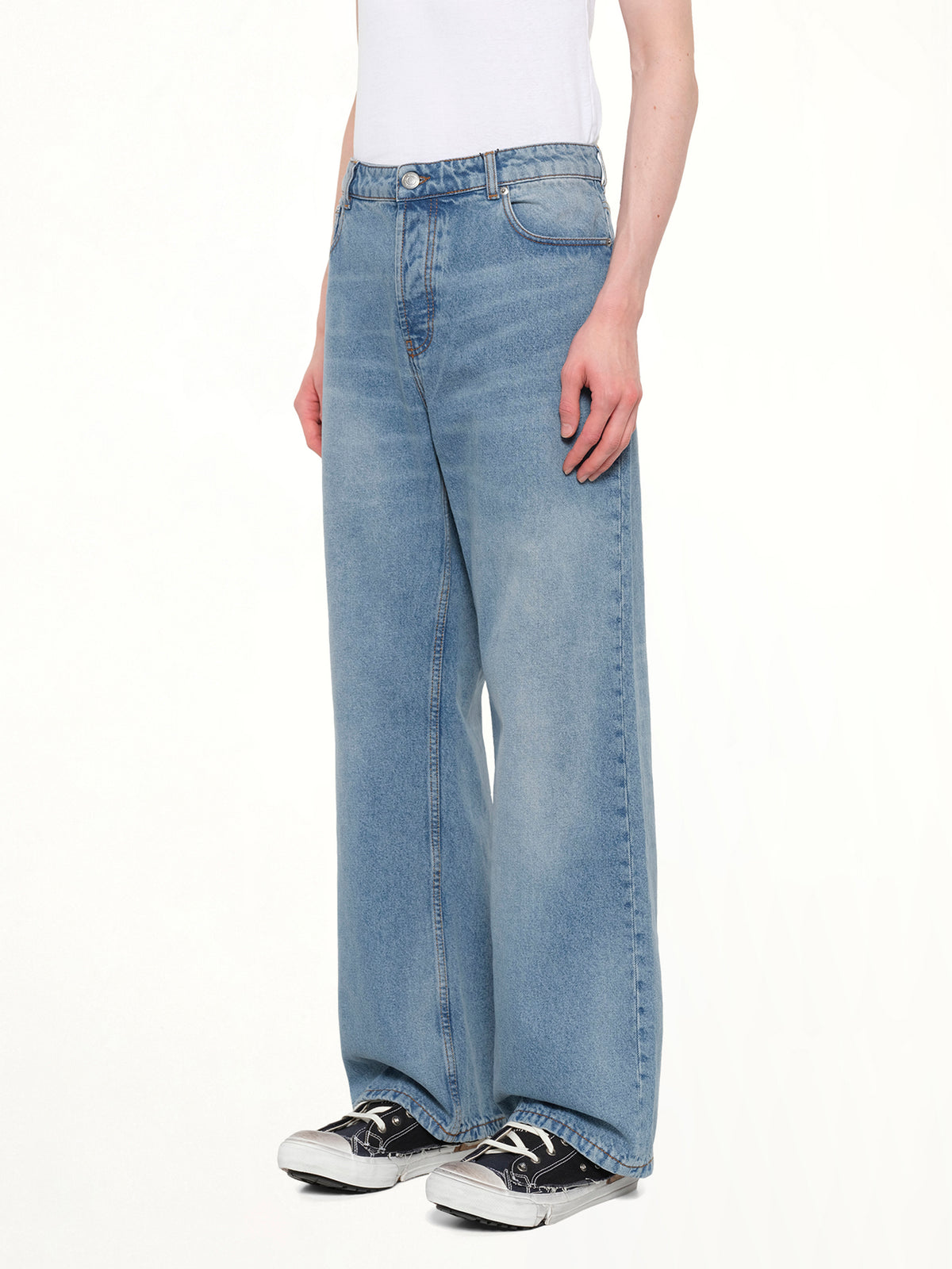 Large Fit Jeans in Blue