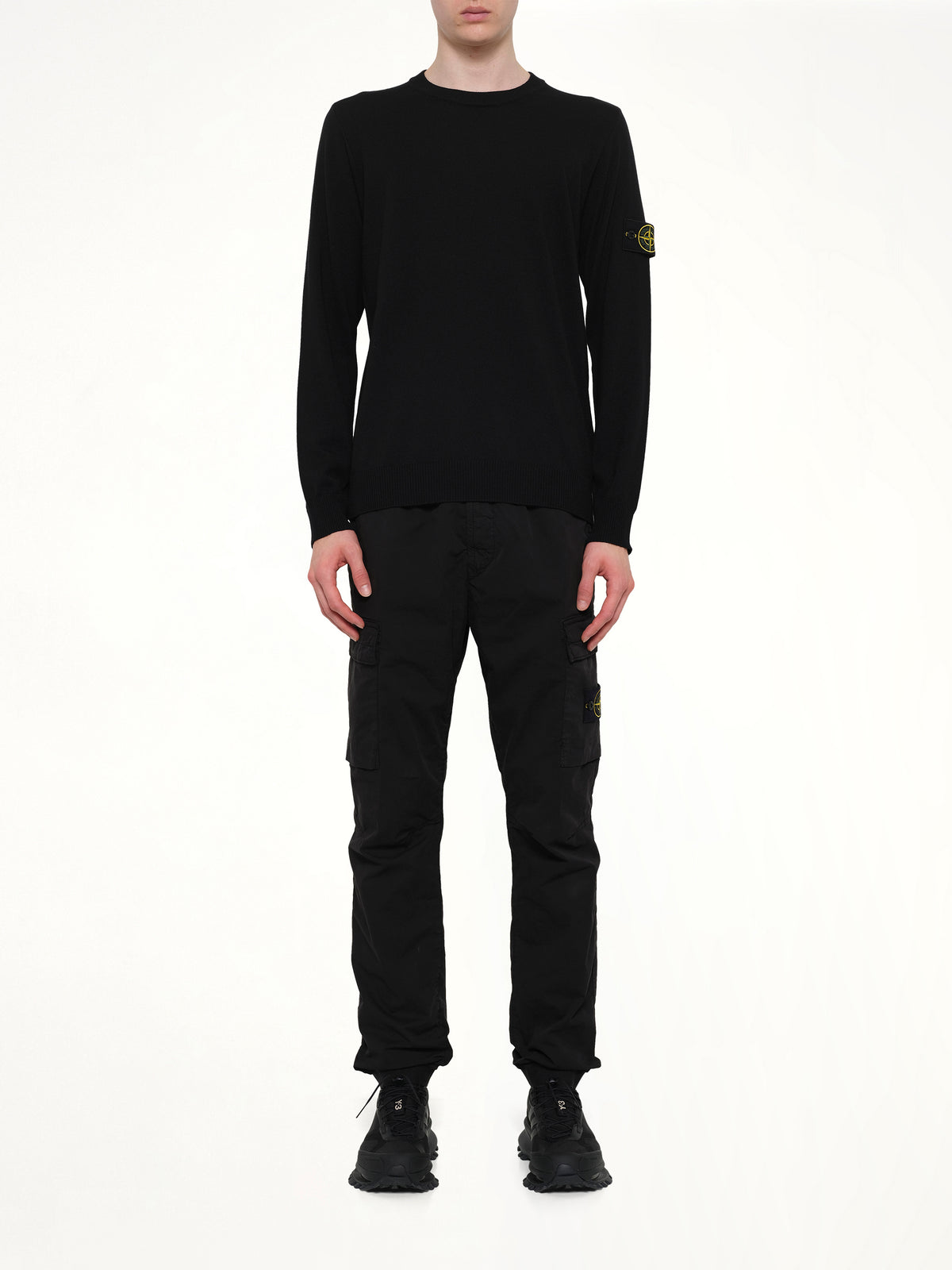 5100071 Crew Neck Sweater in Black