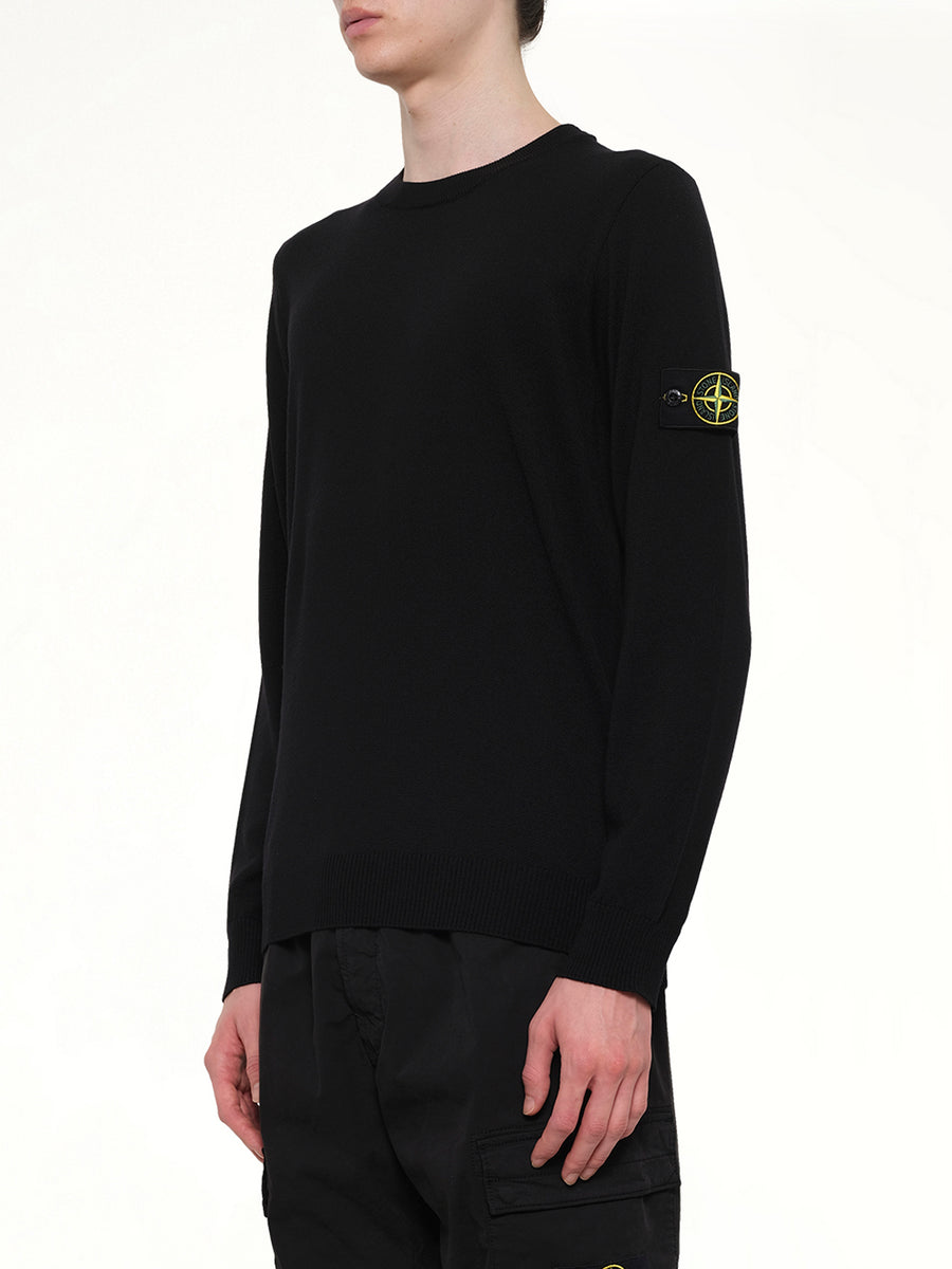 5100071 Crew Neck Sweater in Black